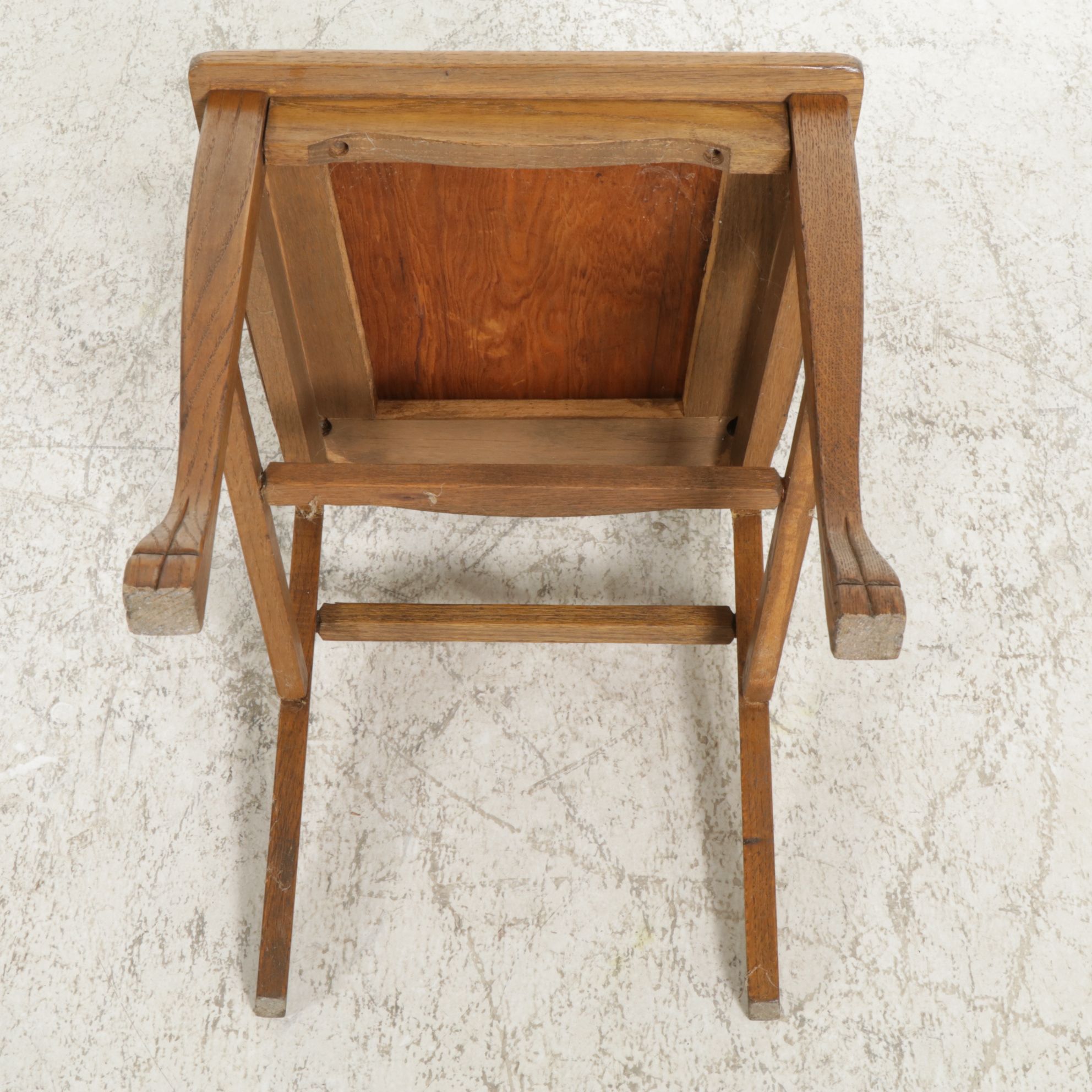 Quartersawn Oak Side Chair, Early 20th Century