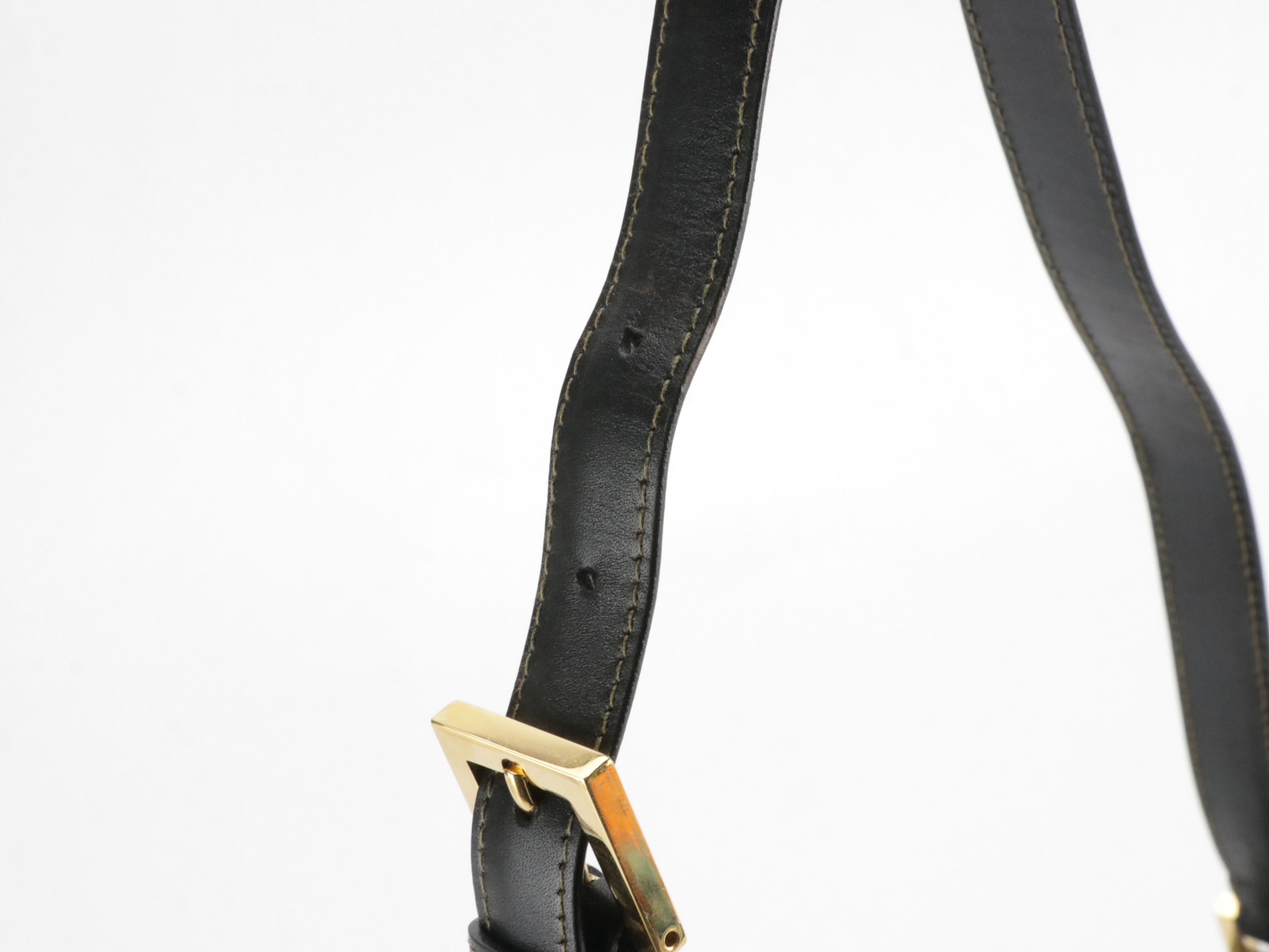 Fendi Envelope Flap Shoulder Bag in Pequin Canvas