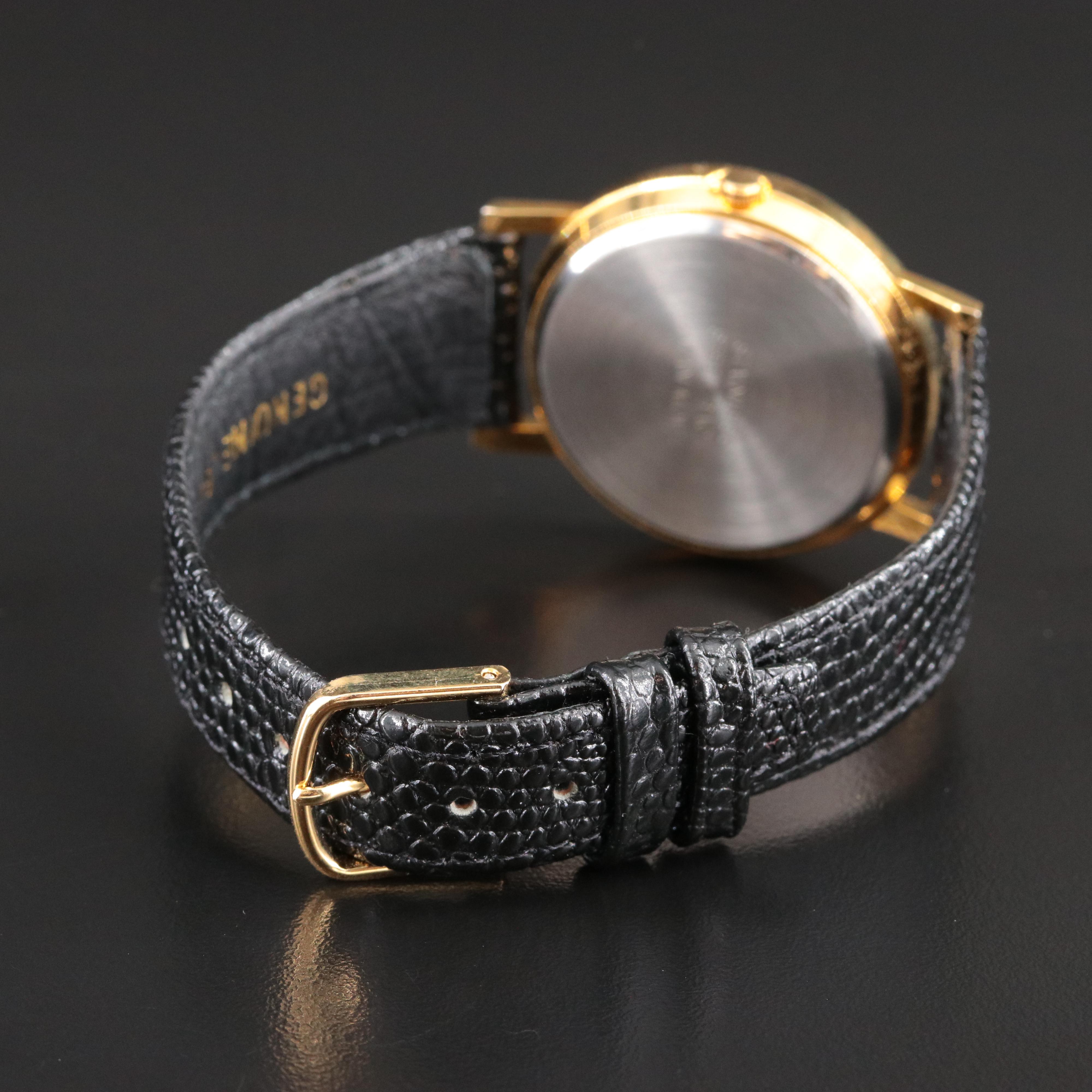 Camargo Club Quartz Watch with Matching Camargo Club Button Covers