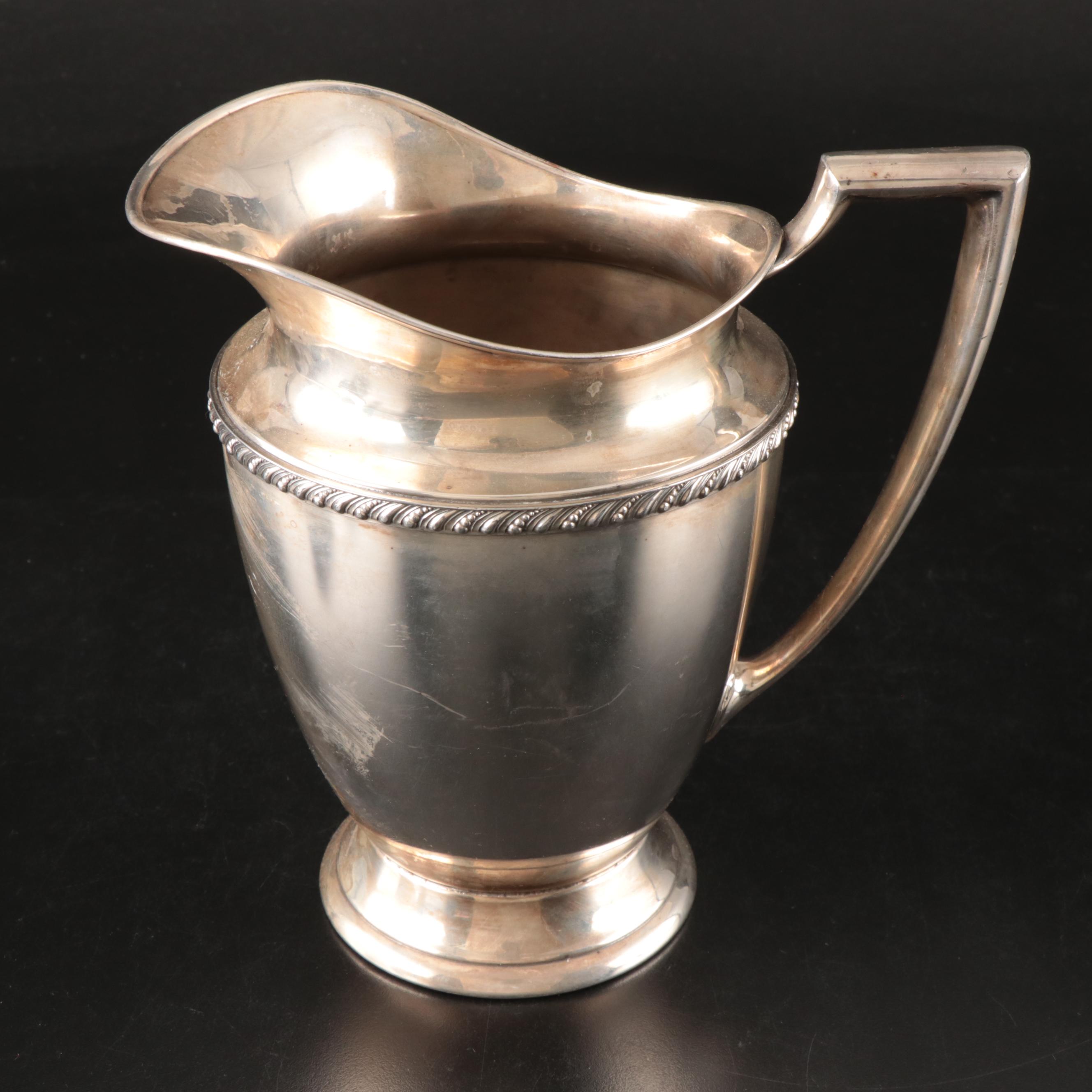 International Silver Gravy Boat, Dish with Other Cruet Set, Pitcher and More