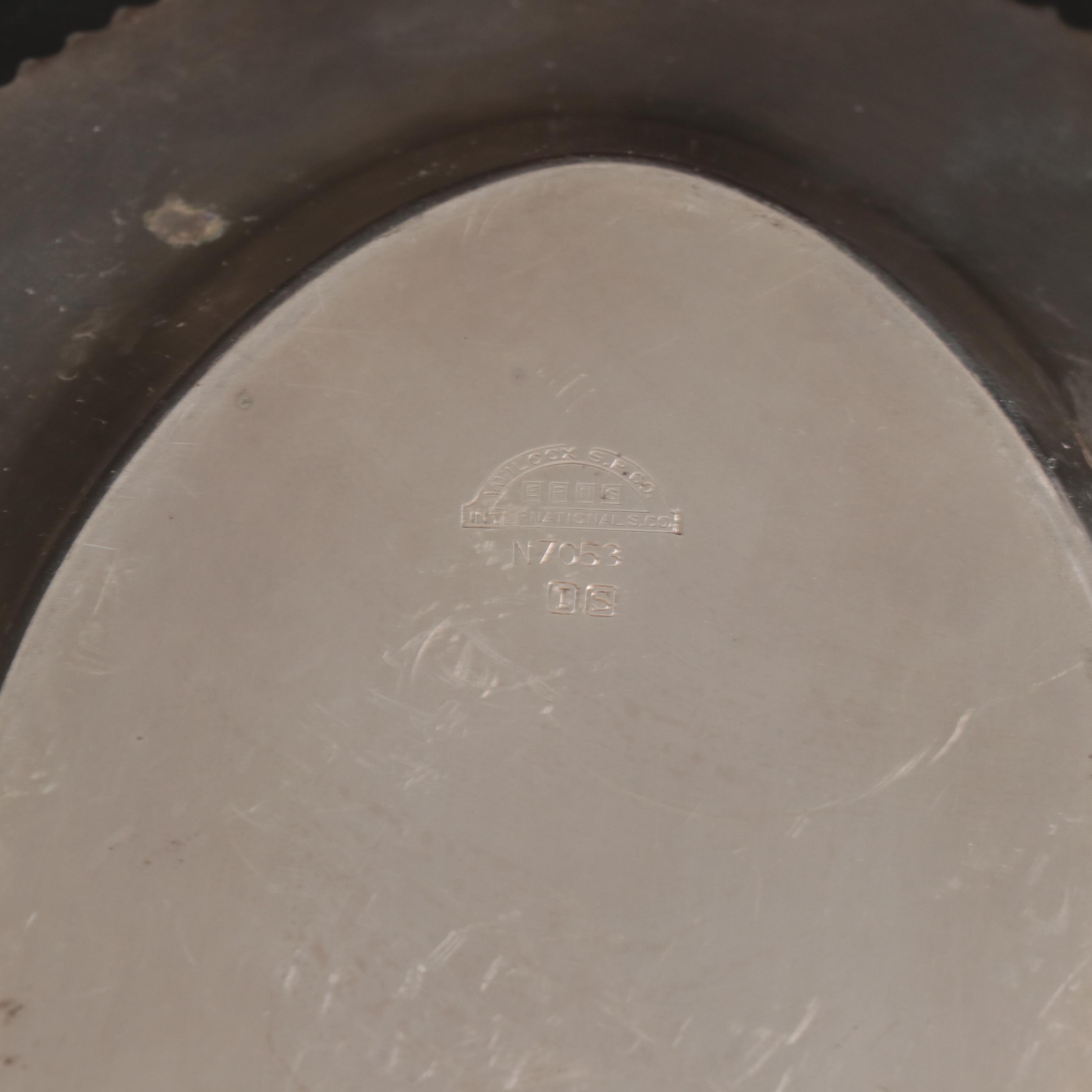 International Silver Gravy Boat, Dish with Other Cruet Set, Pitcher and More