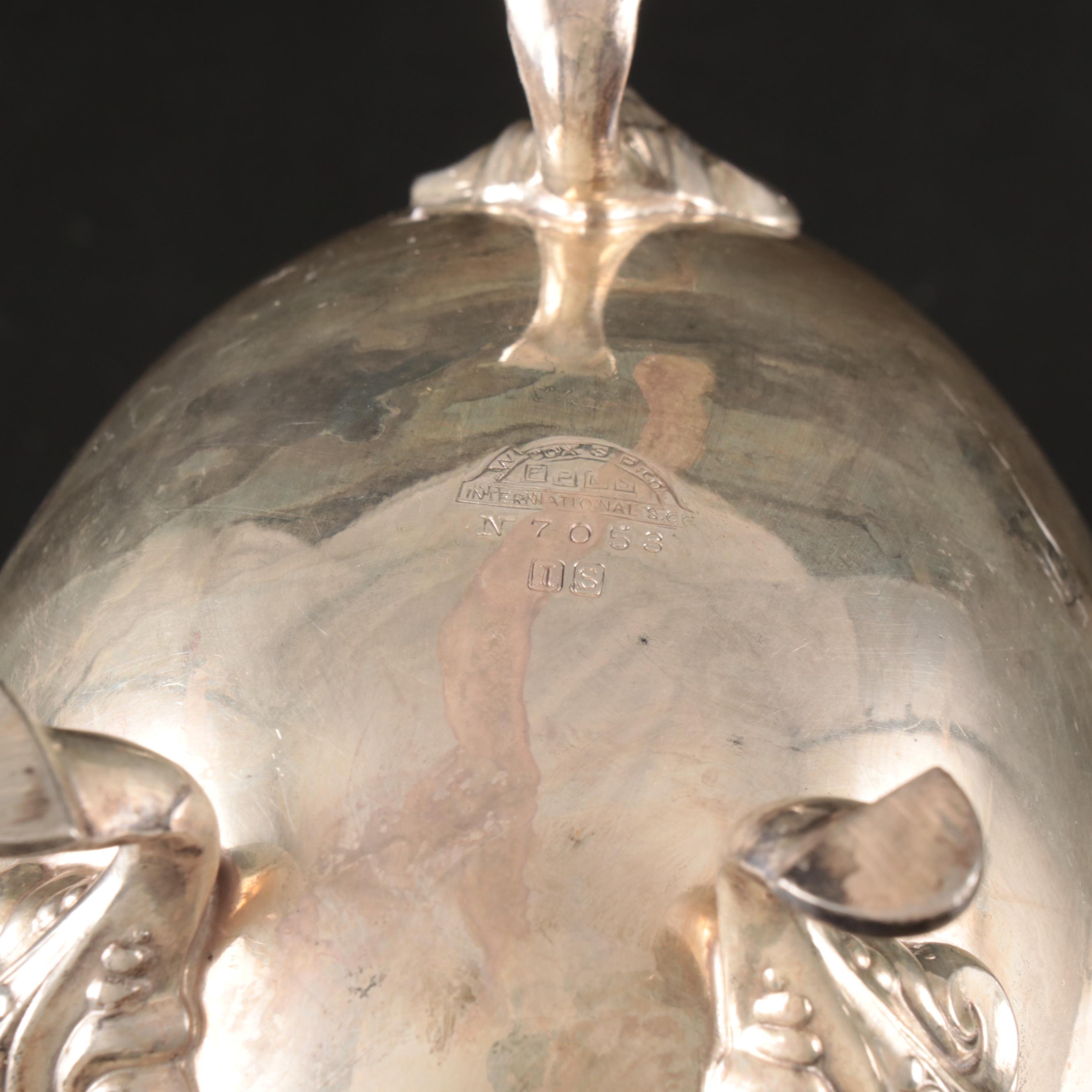 International Silver Gravy Boat, Dish with Other Cruet Set, Pitcher and More