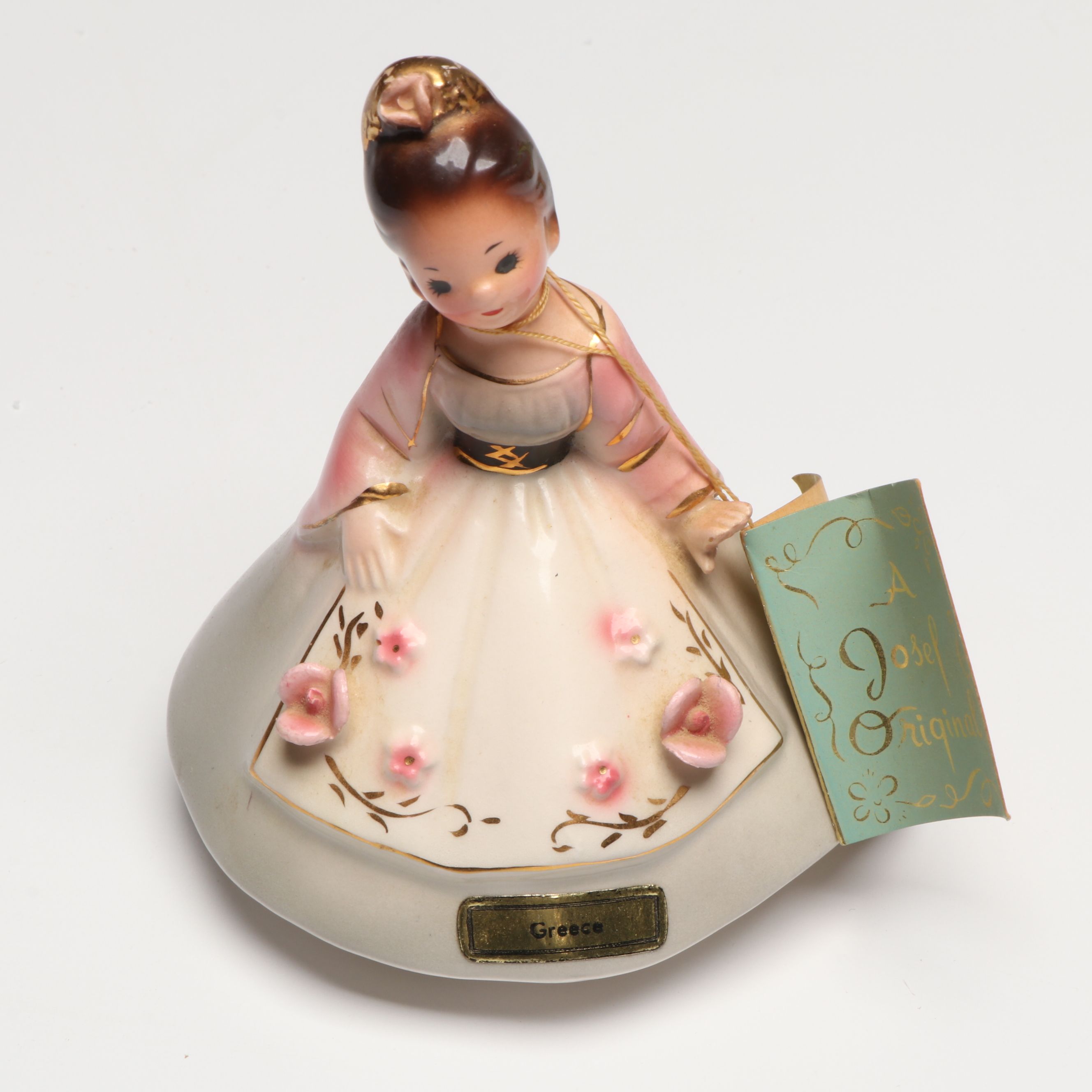 Josef "Russia," "Ireland," "England" with More Figurines and Bells, Late 20th C.