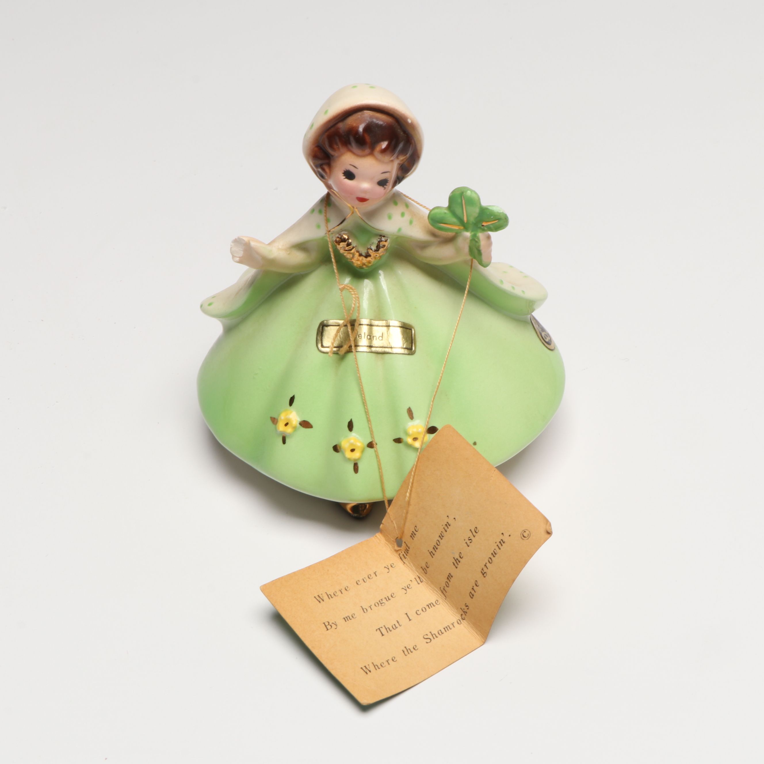 Josef "Russia," "Ireland," "England" with More Figurines and Bells, Late 20th C.