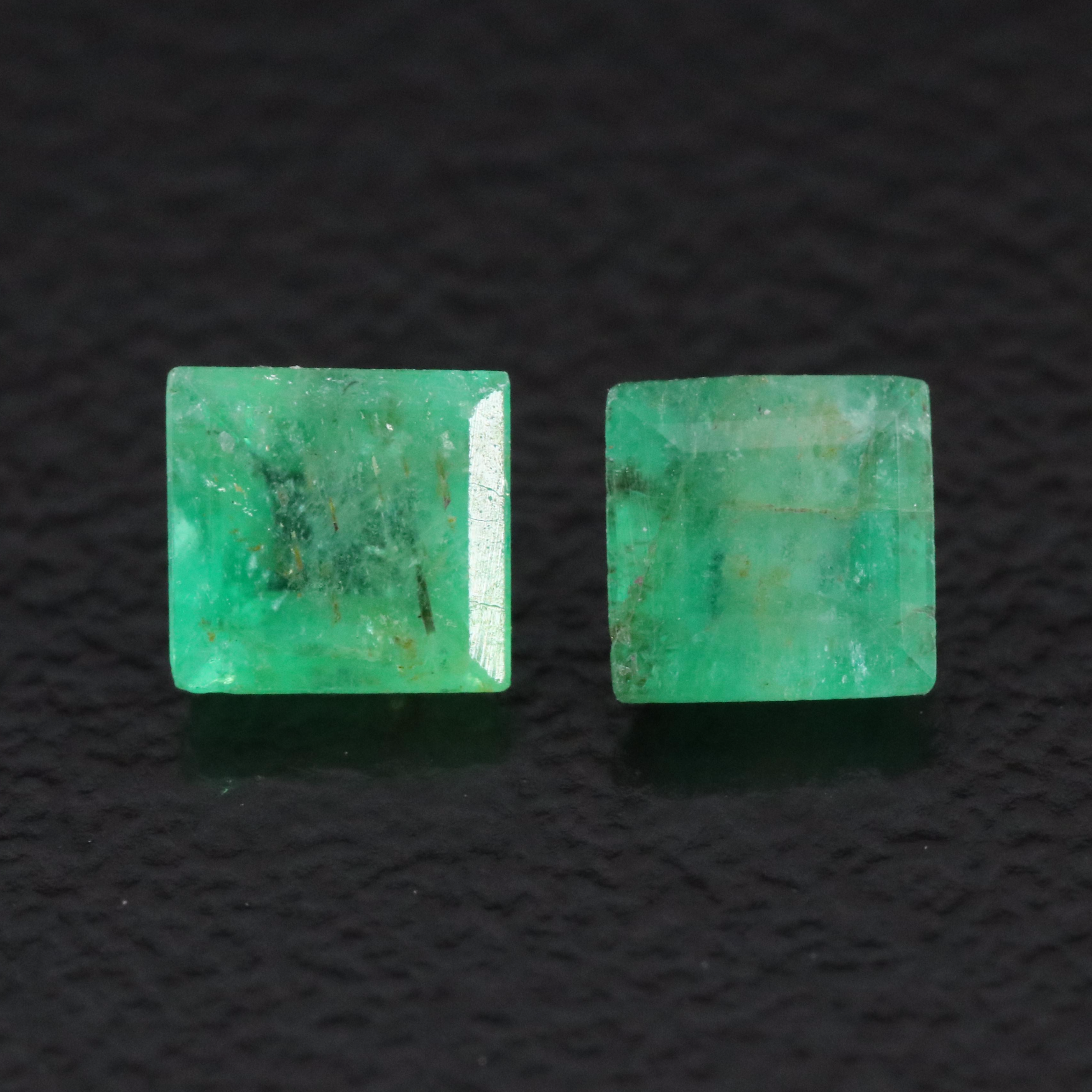 Loose 0.73 CTW Emerald Pair
