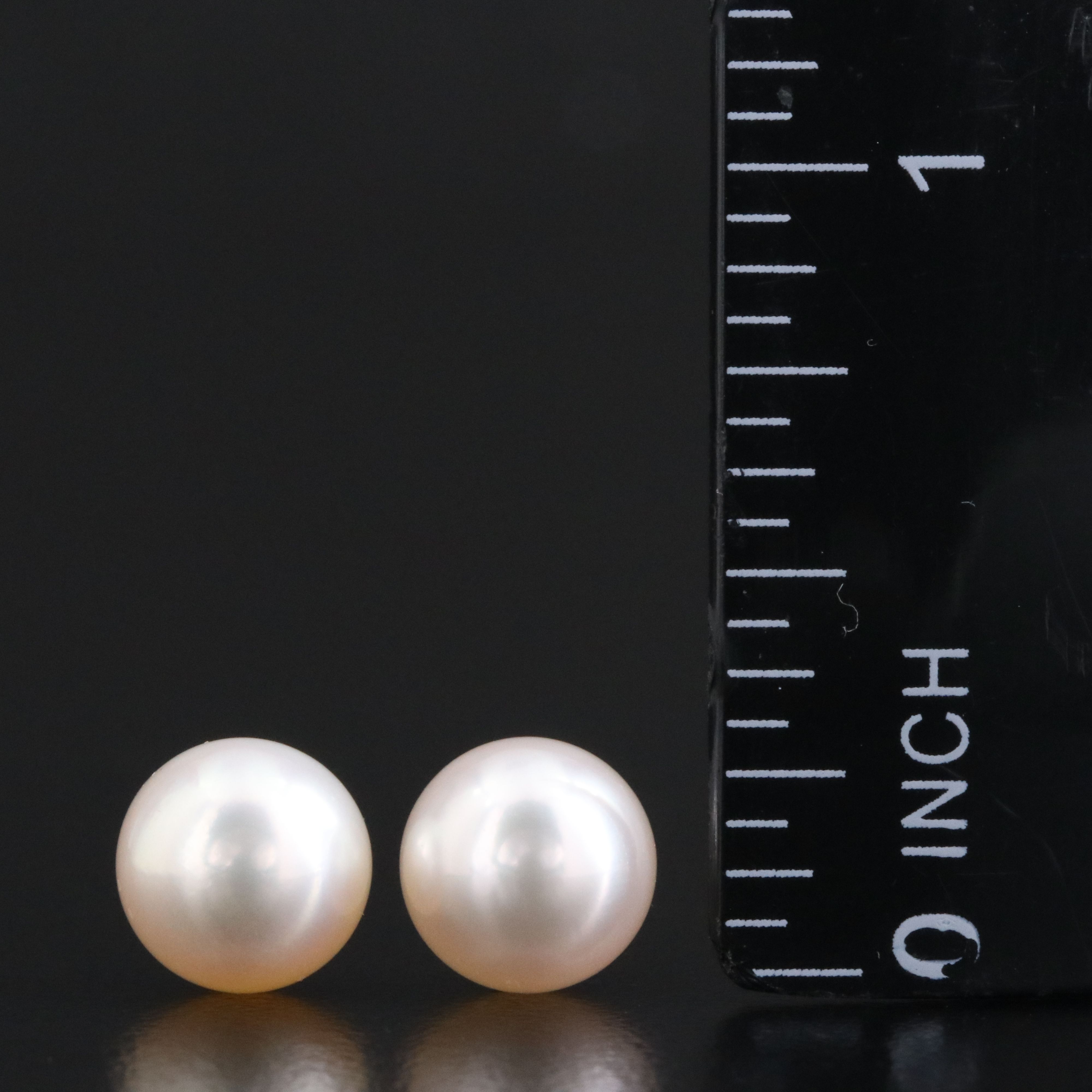 Mikimoto 18K Pearl Stud Earrings
