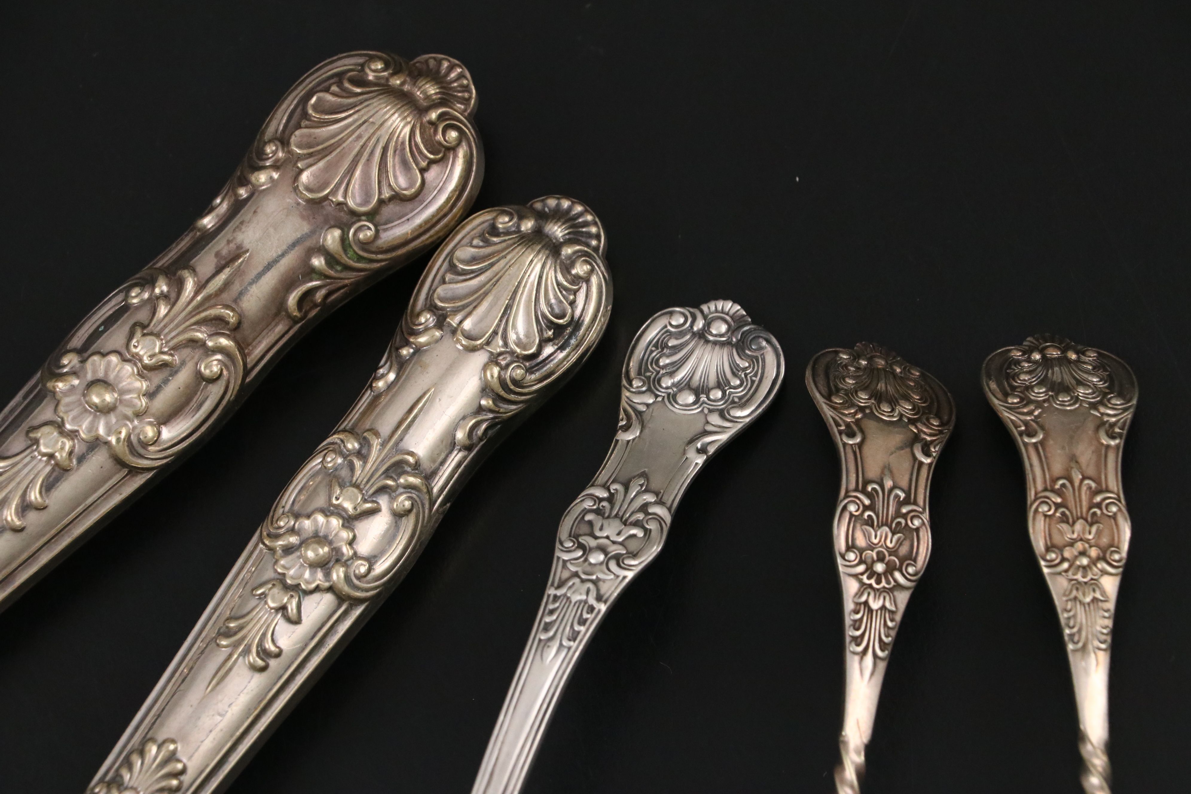 Reed & Barton and European "Kings" Sterling Silver Flatware (Approx. 118 Pieces)