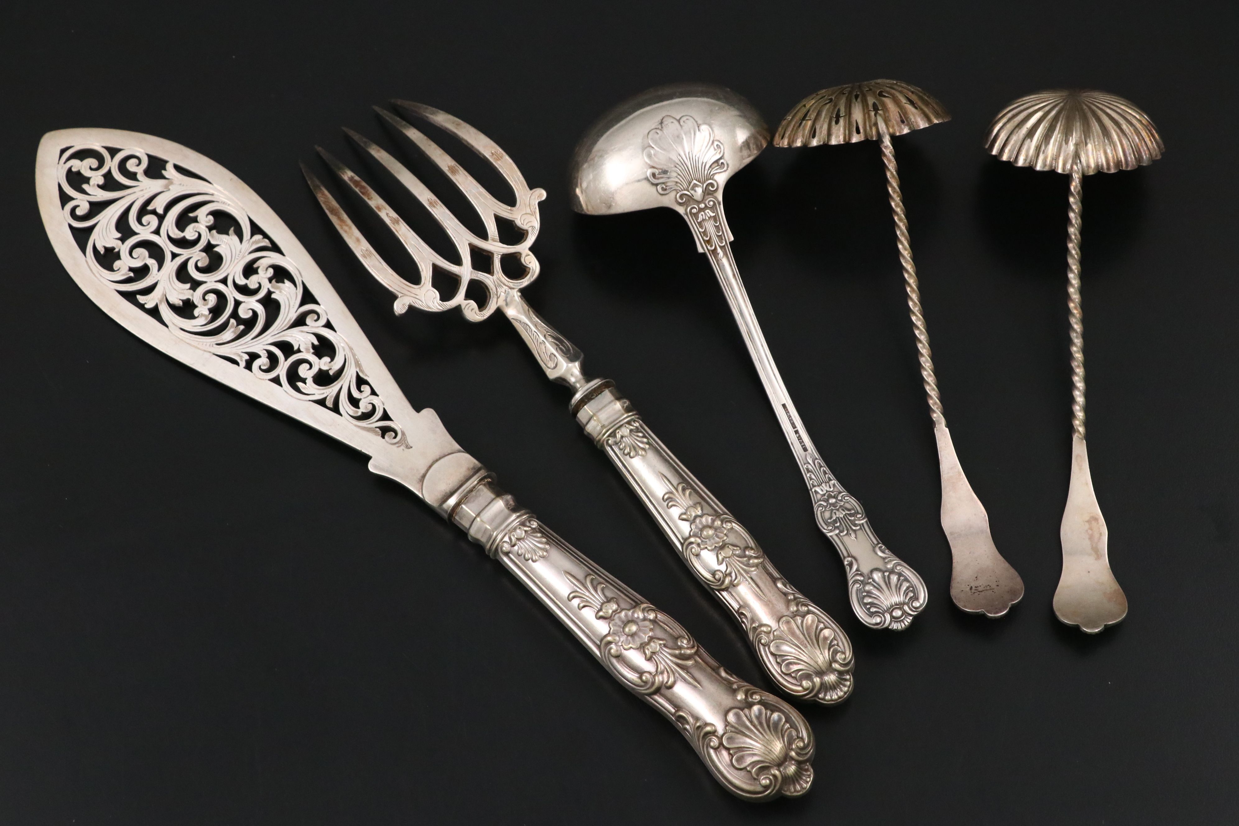 Reed & Barton and European "Kings" Sterling Silver Flatware (Approx. 118 Pieces)