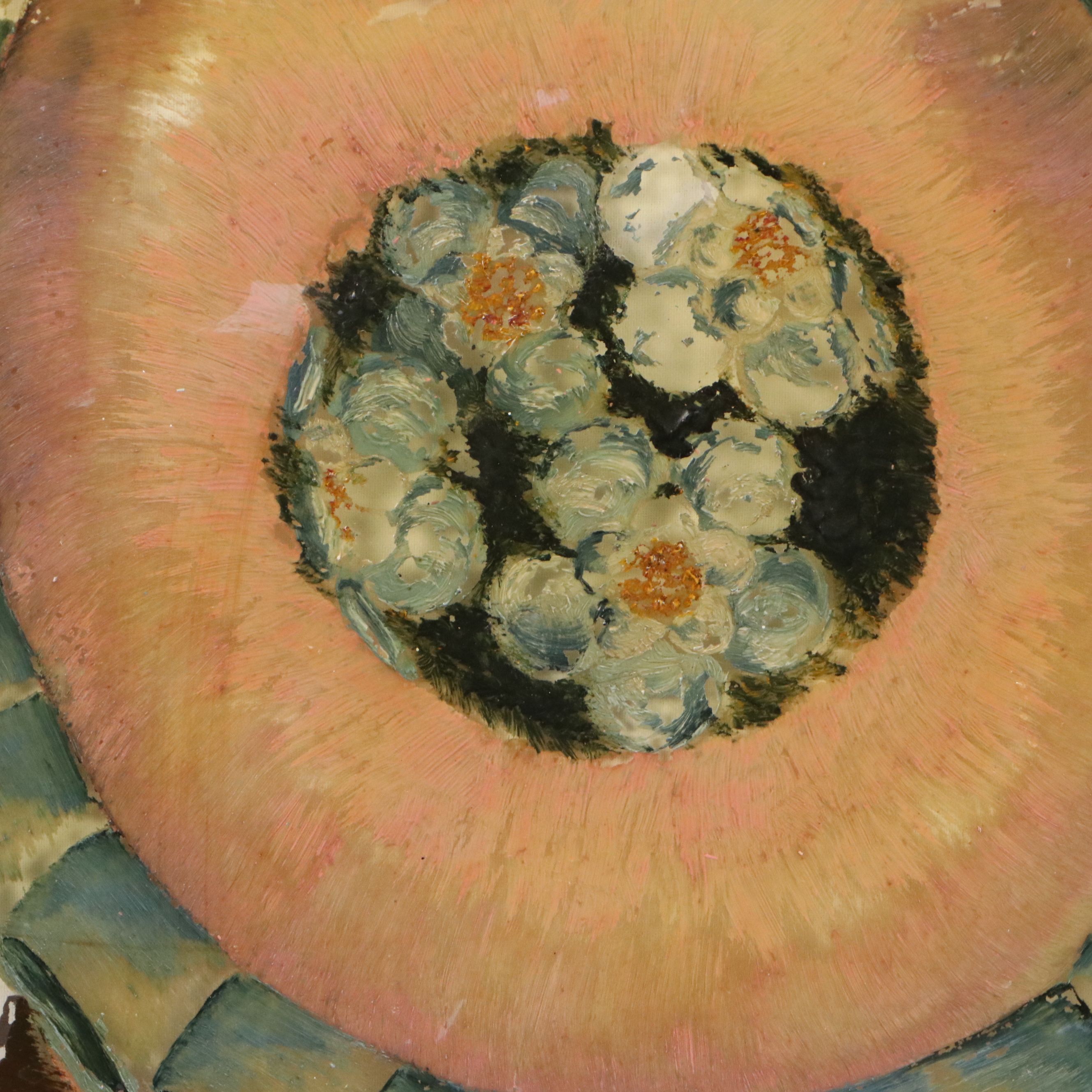 Patricia Paridon Oil Portraits on Glass "M'Lord" and "M'Lady," 1938