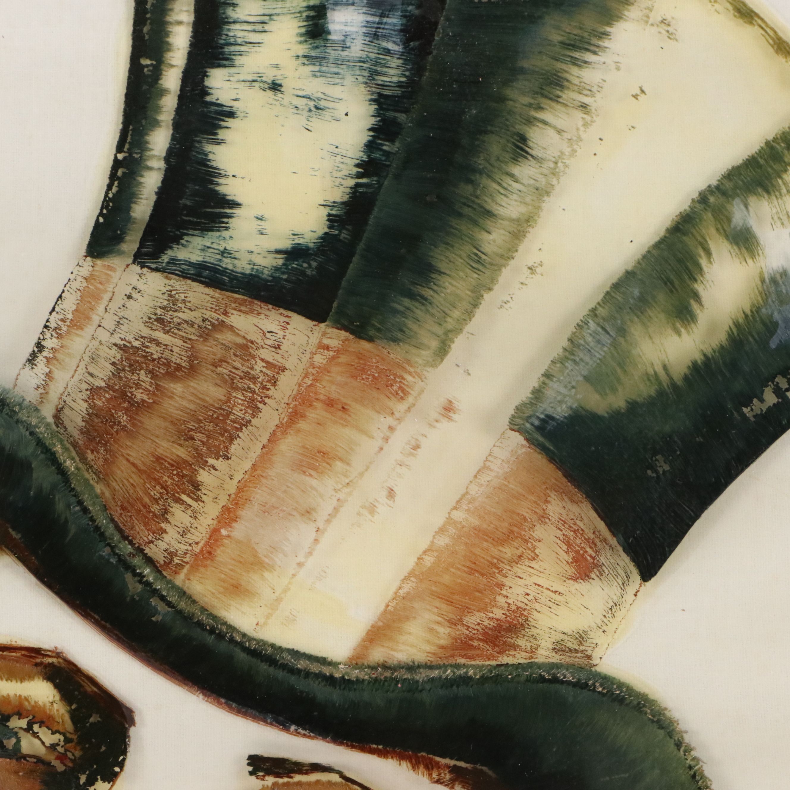 Patricia Paridon Oil Portraits on Glass "M'Lord" and "M'Lady," 1938