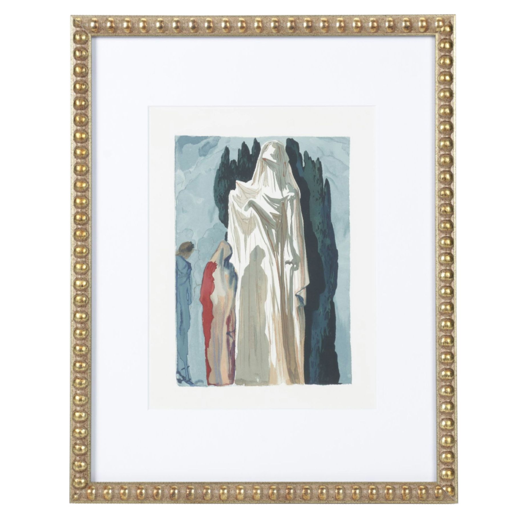 Salvador Dalí Wood Engraving "Les Hérétiques," 1960–1964