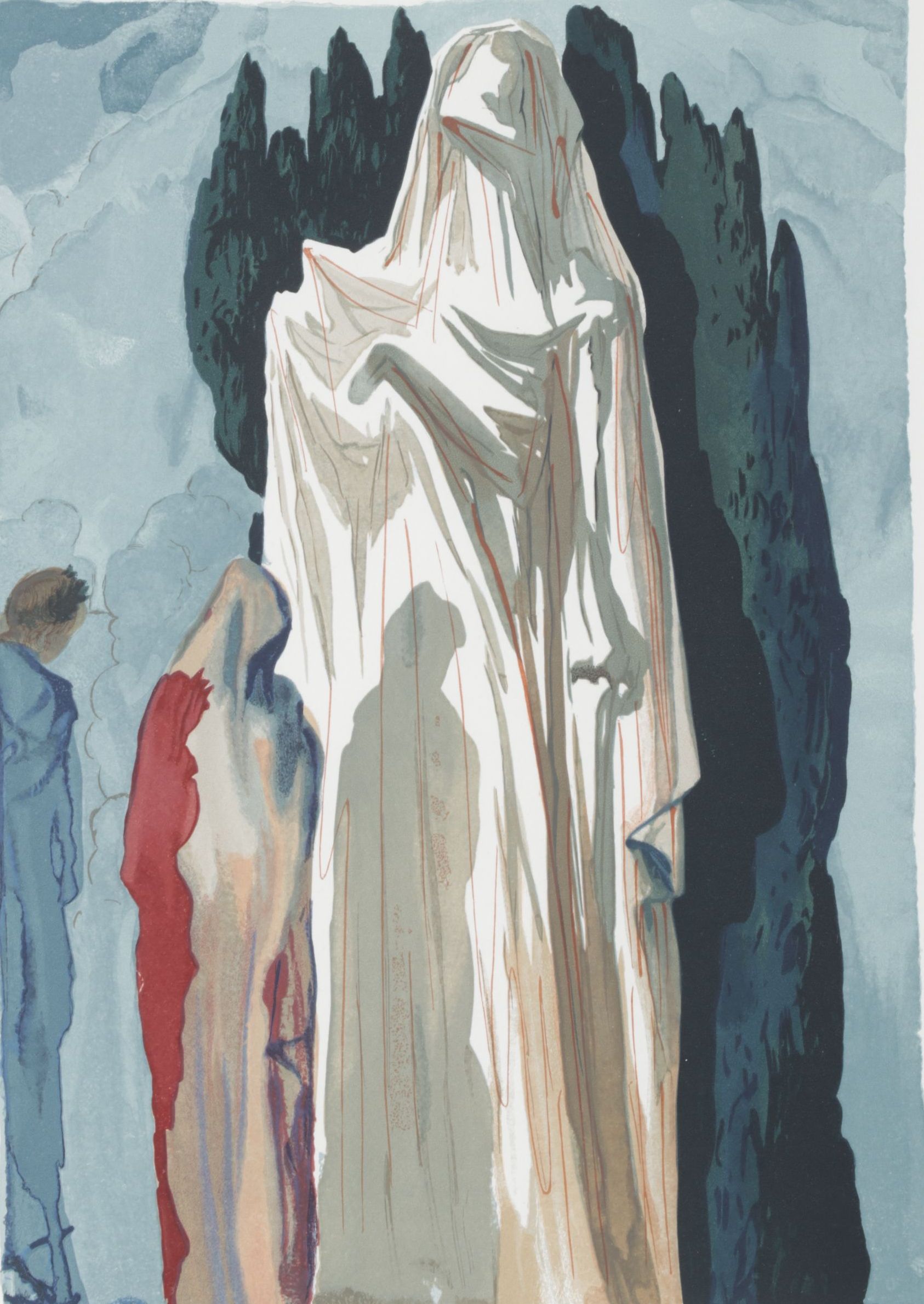 Salvador Dalí Wood Engraving "Les Hérétiques," 1960–1964