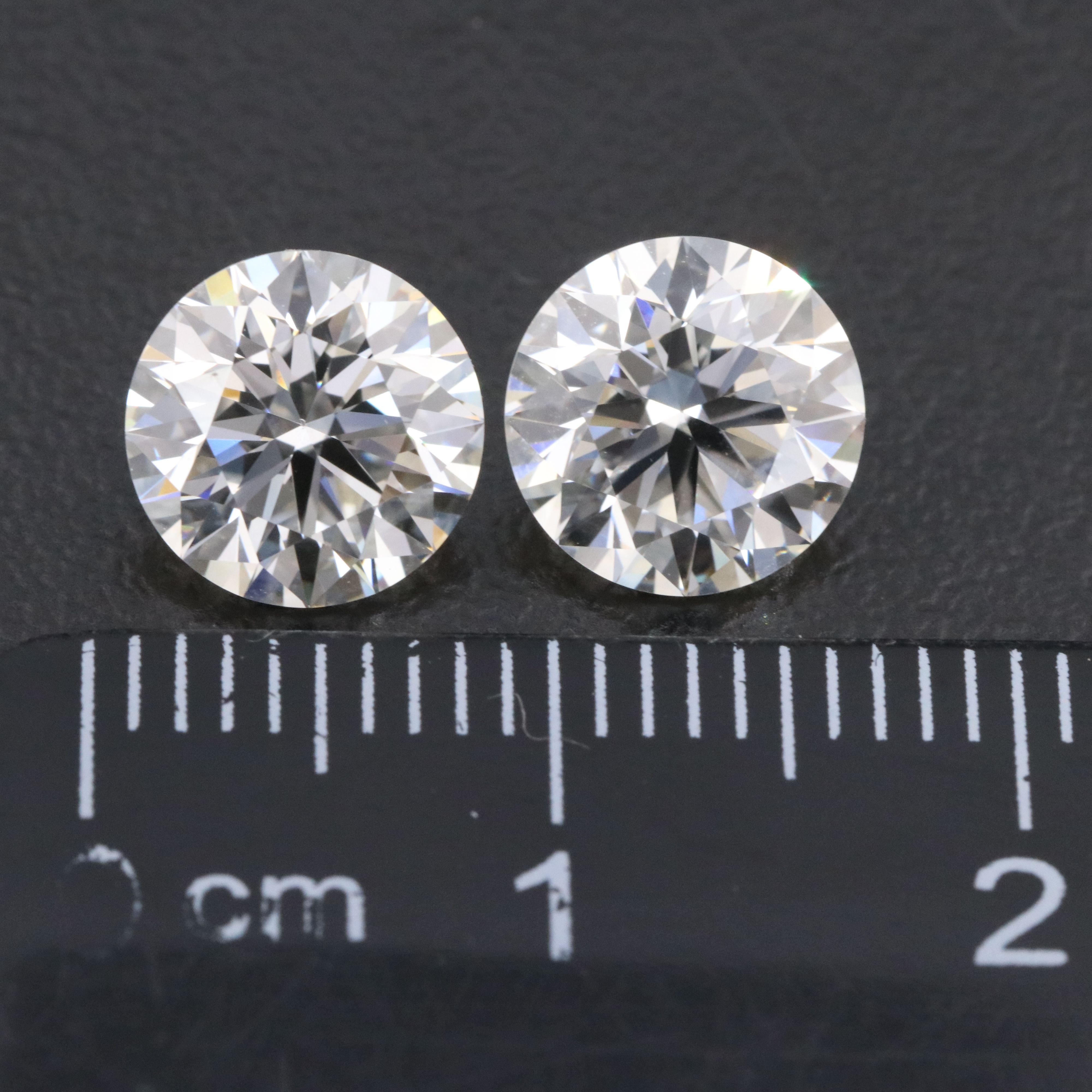Lightbox Loose 3.55 CTW Lab Grown Diamond Pair