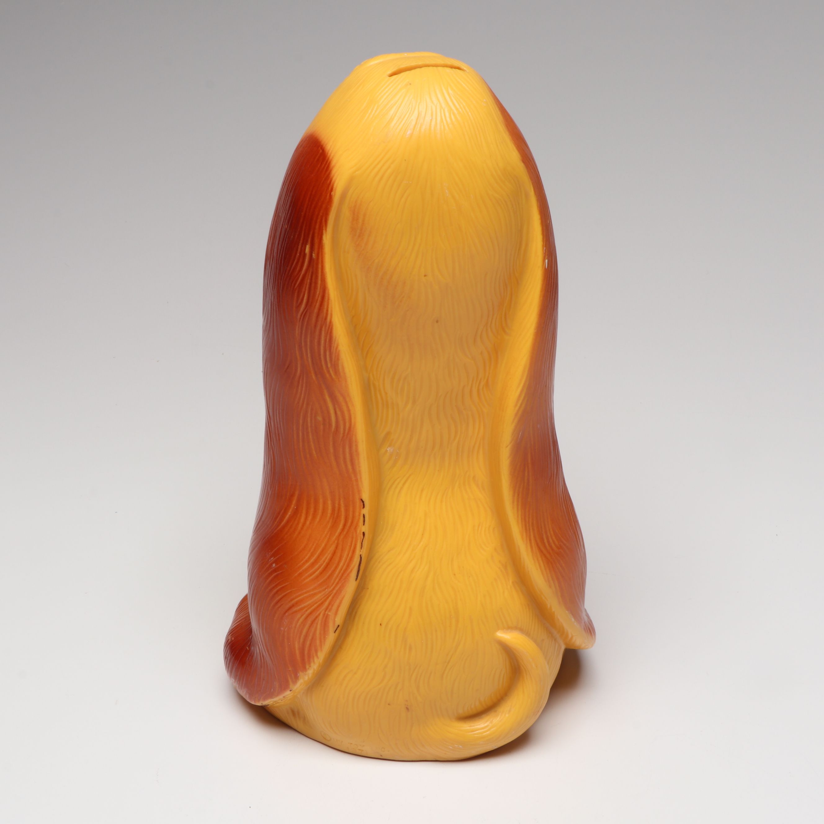 Basset Hound Wall Hanging with Bank and Figurine, Late 20th Century