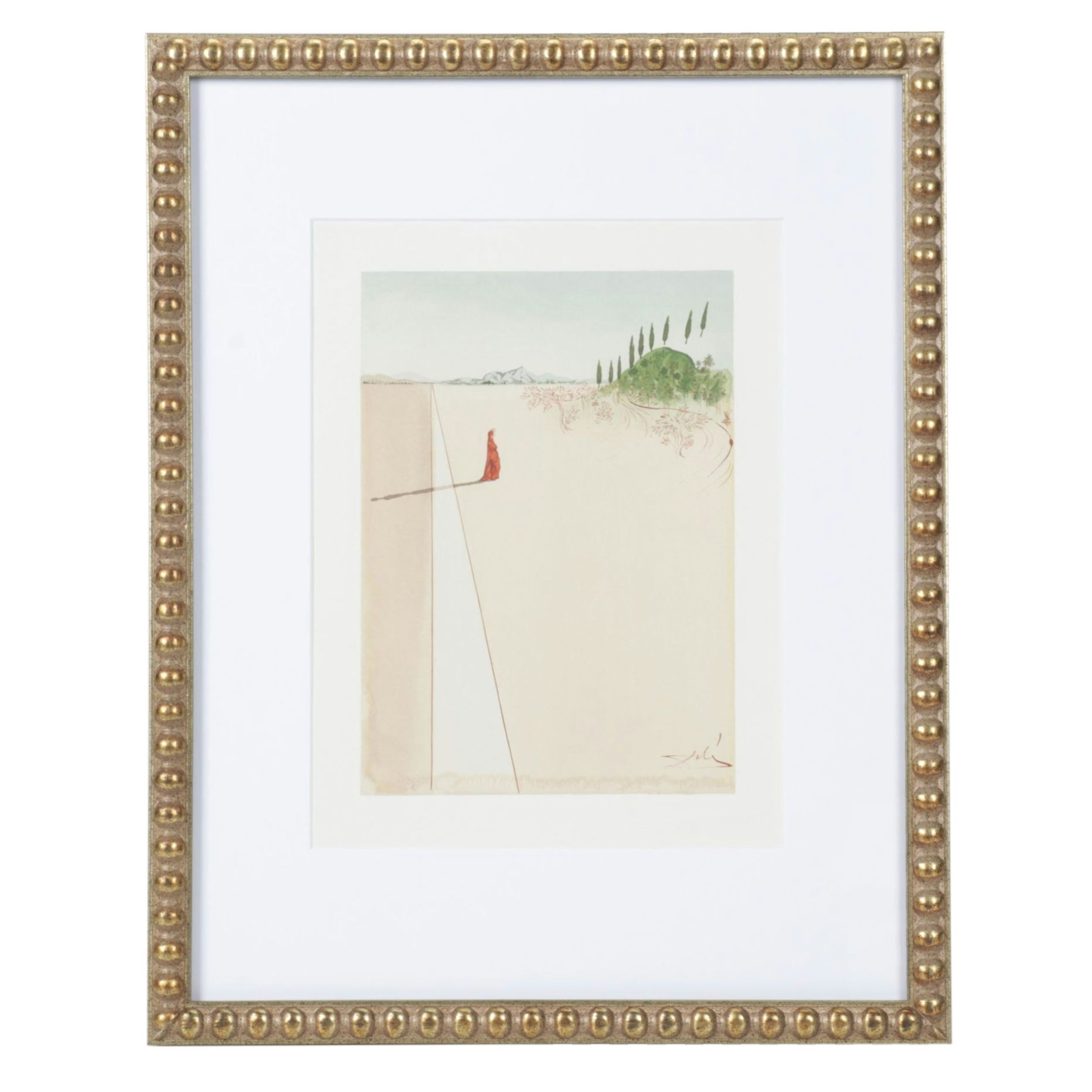 Salvador Dalí Wood Engraving "Départ pour le Grand Voyage," 1960–1964