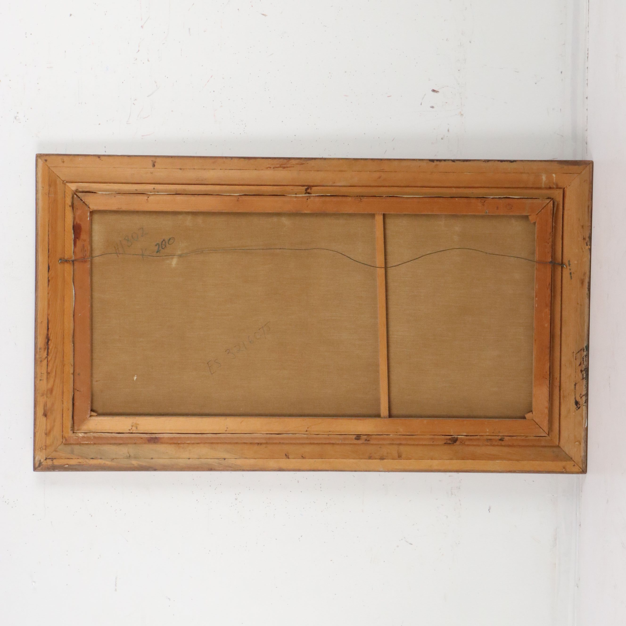 Impressionistic Oil Painting of European Cityscape, 20th Century