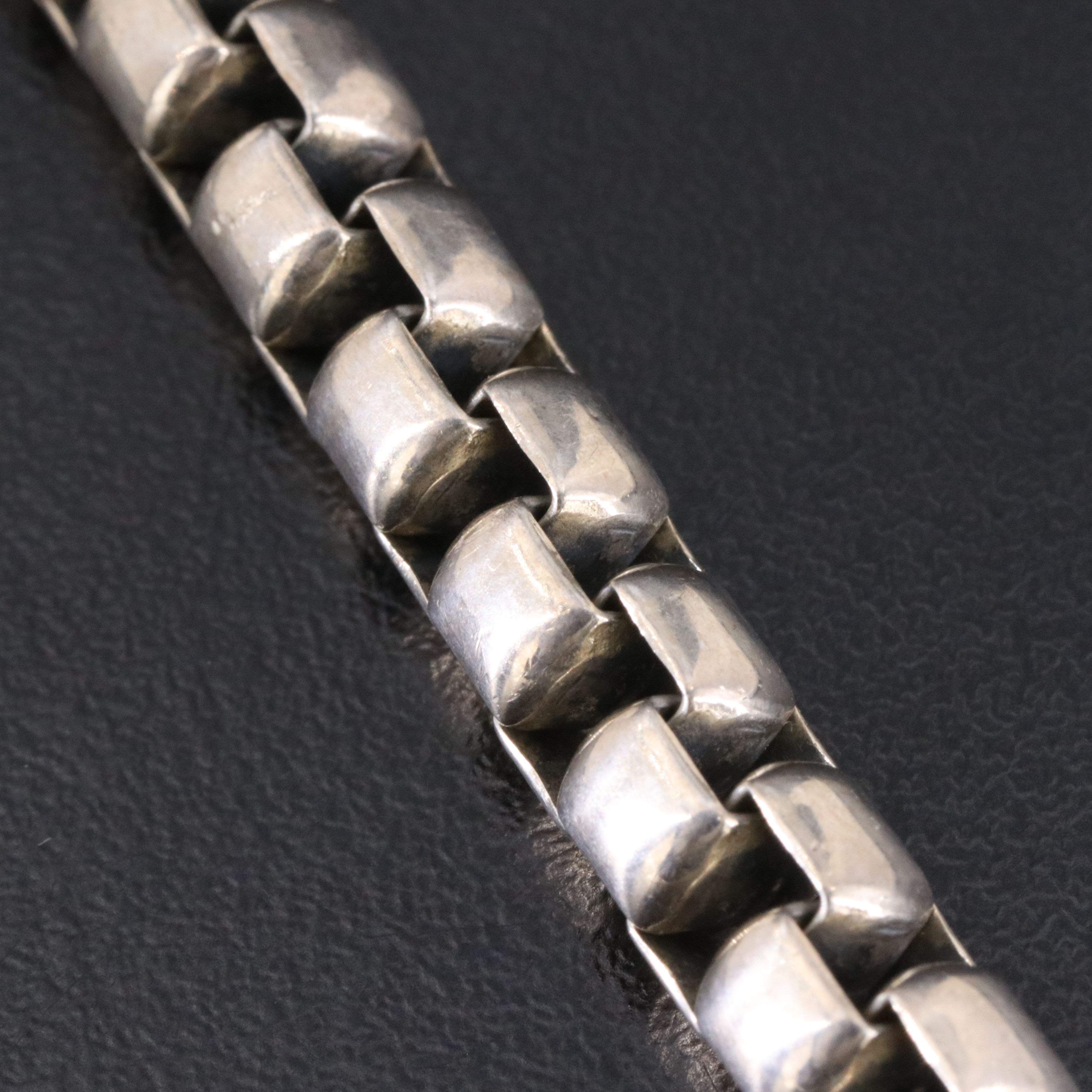 David Yurman Sterling Box Chain Bracelet
