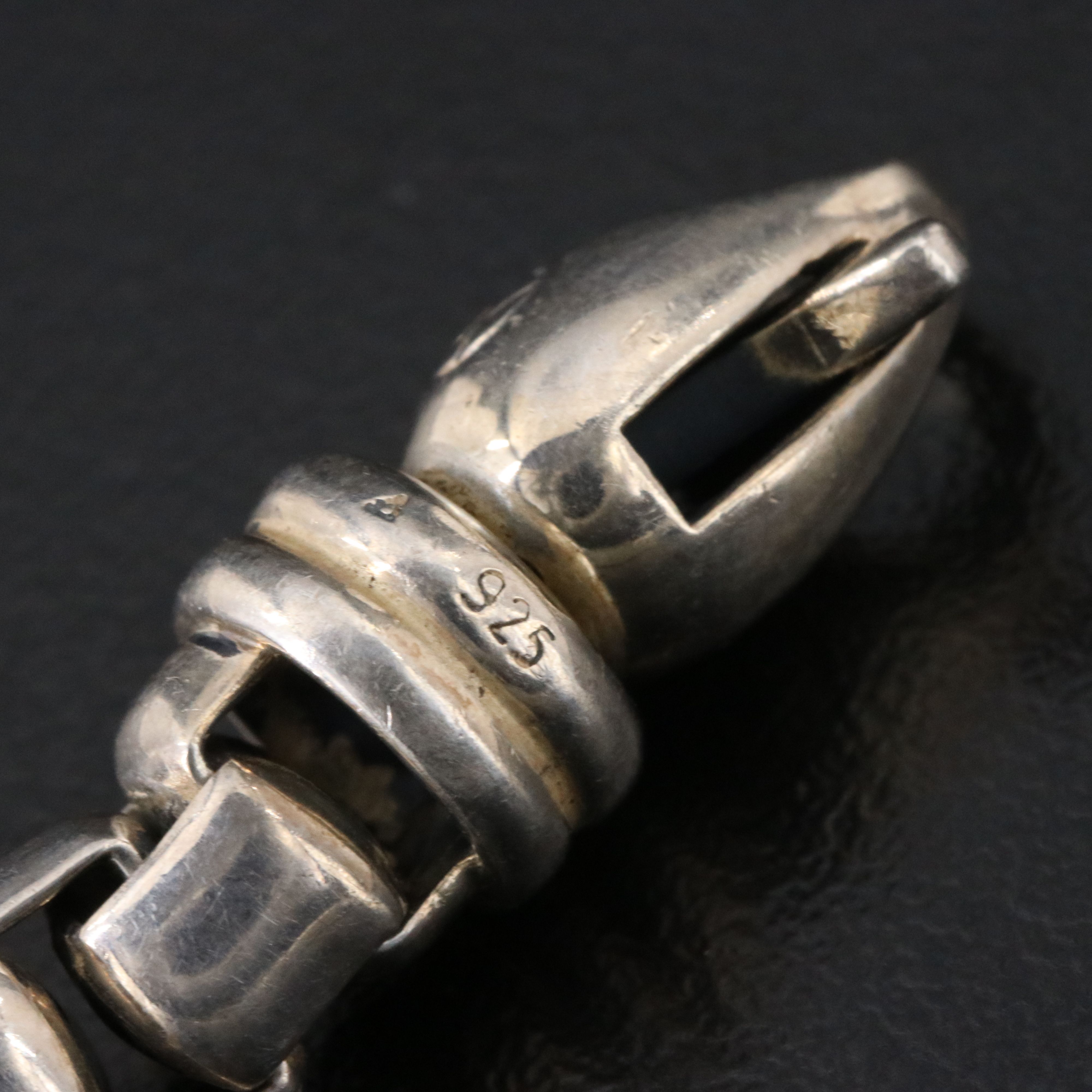 David Yurman Sterling Box Chain Bracelet