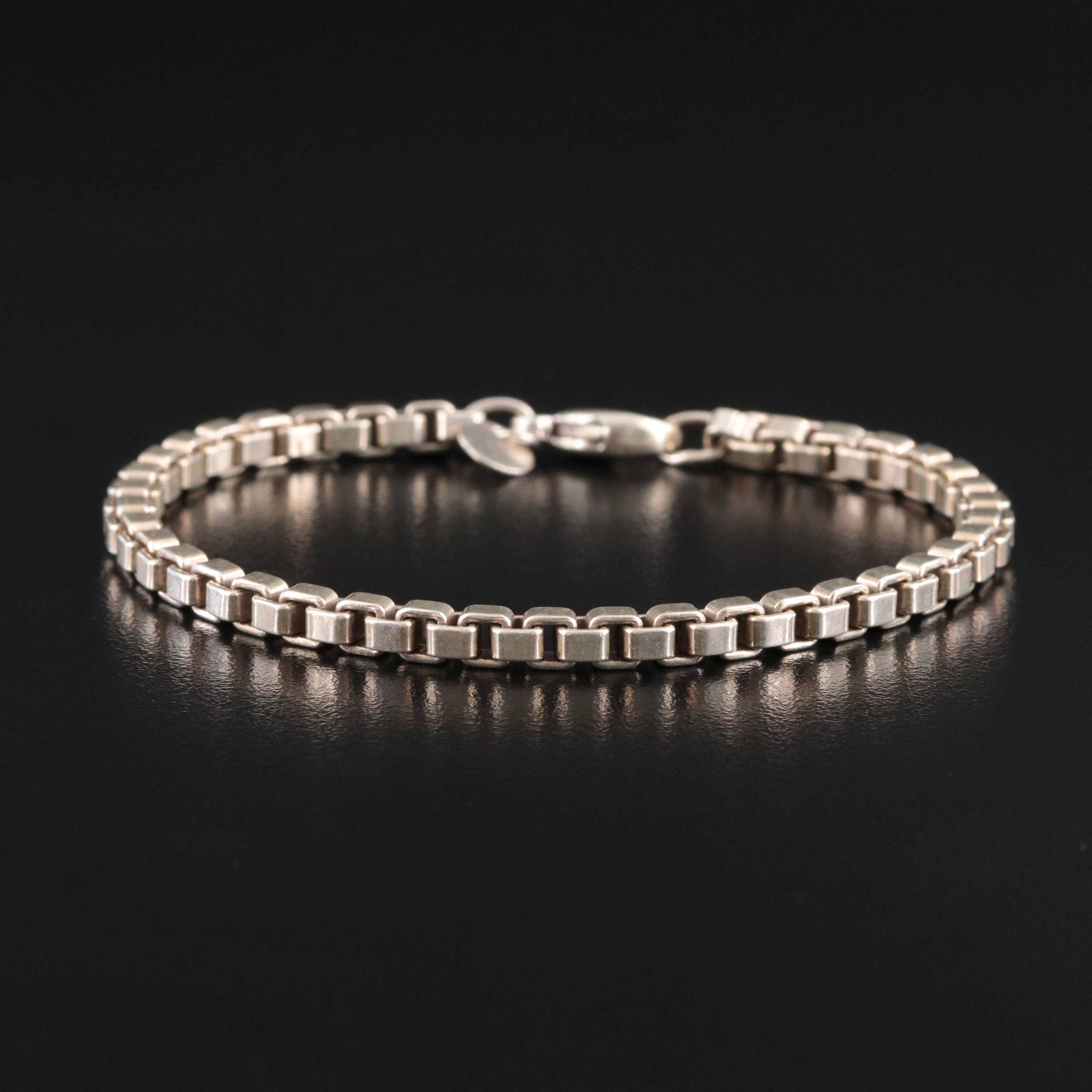 Tiffany & Co. Sterling Venetian Chain Bracelet