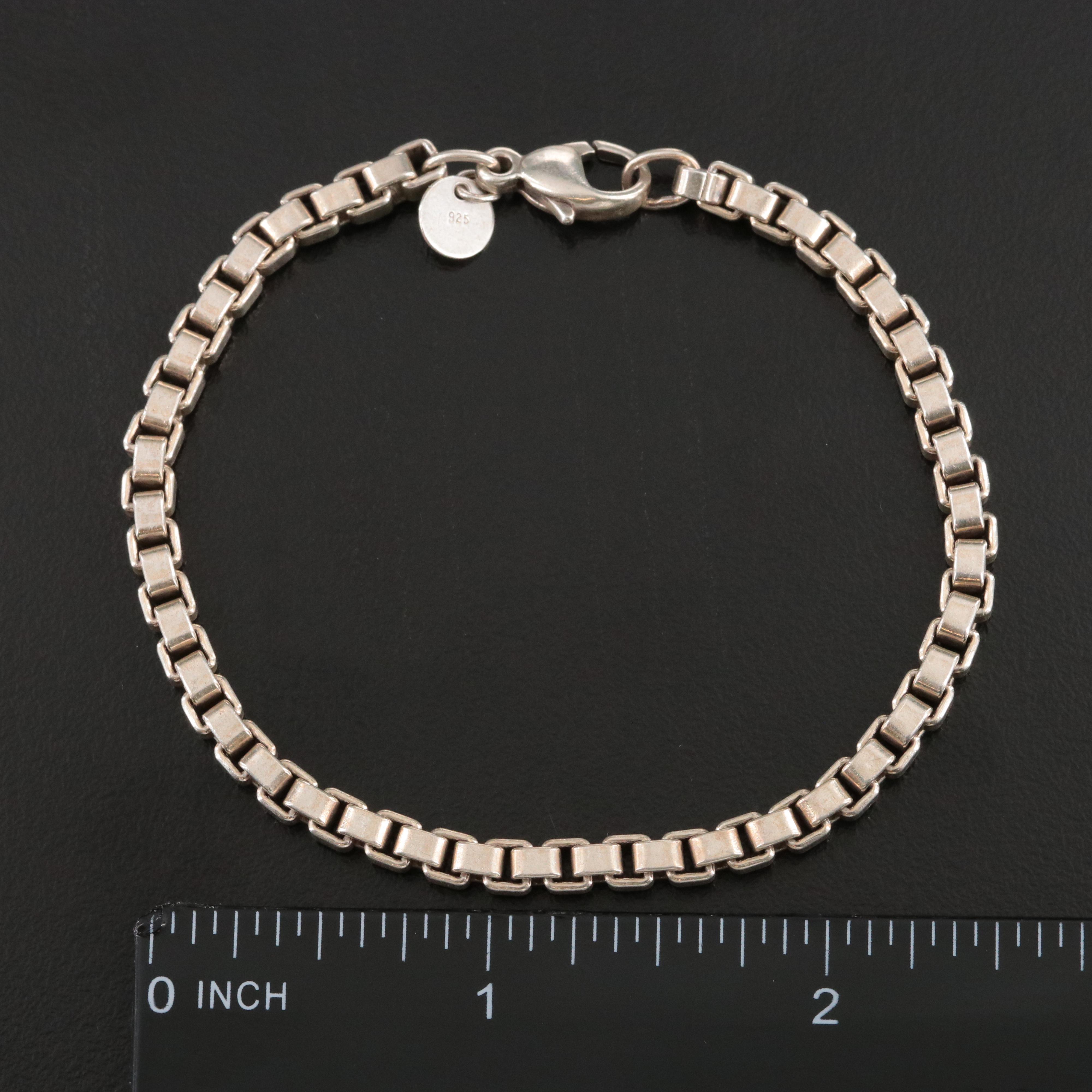 Tiffany & Co. Sterling Venetian Chain Bracelet