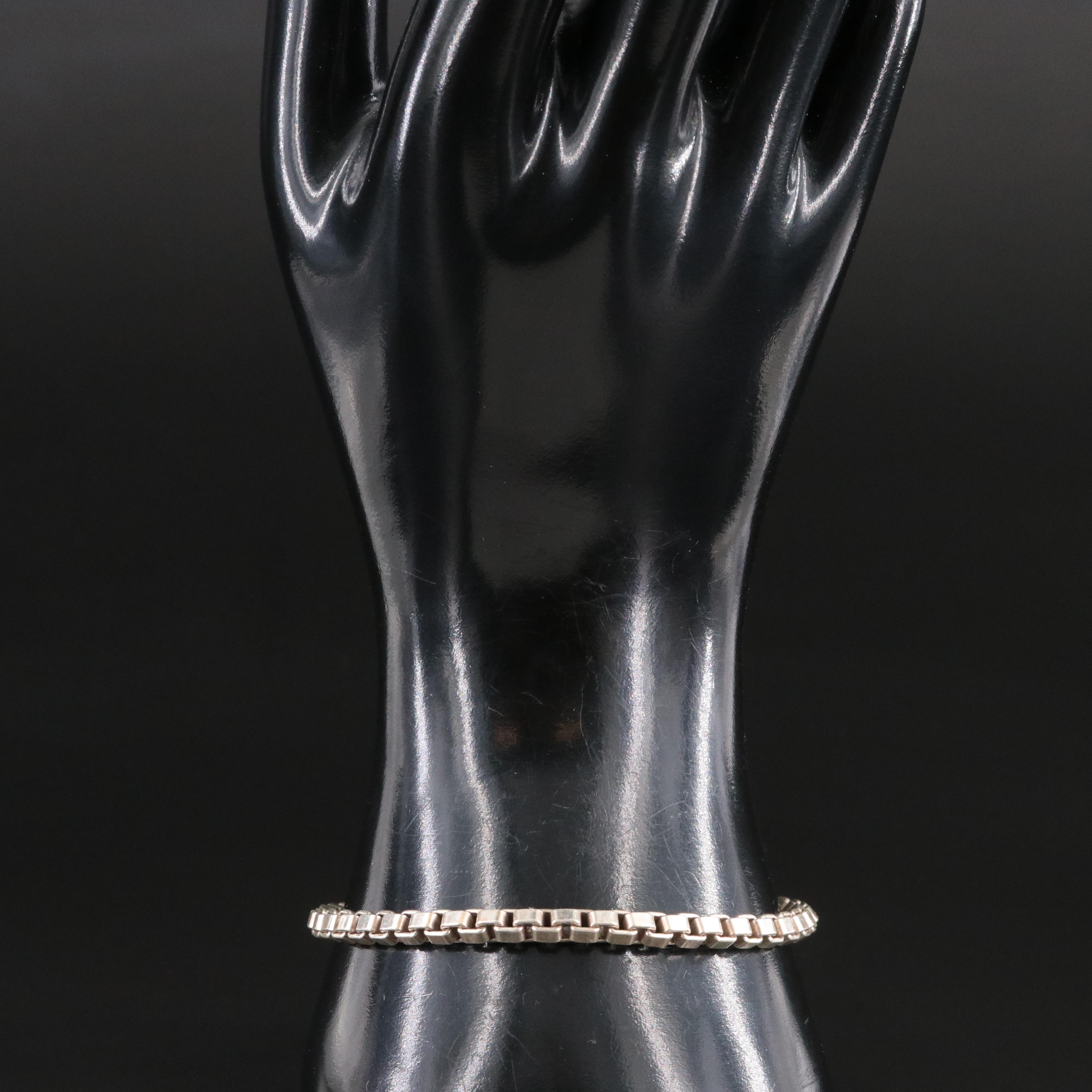 Tiffany & Co. Sterling Venetian Chain Bracelet