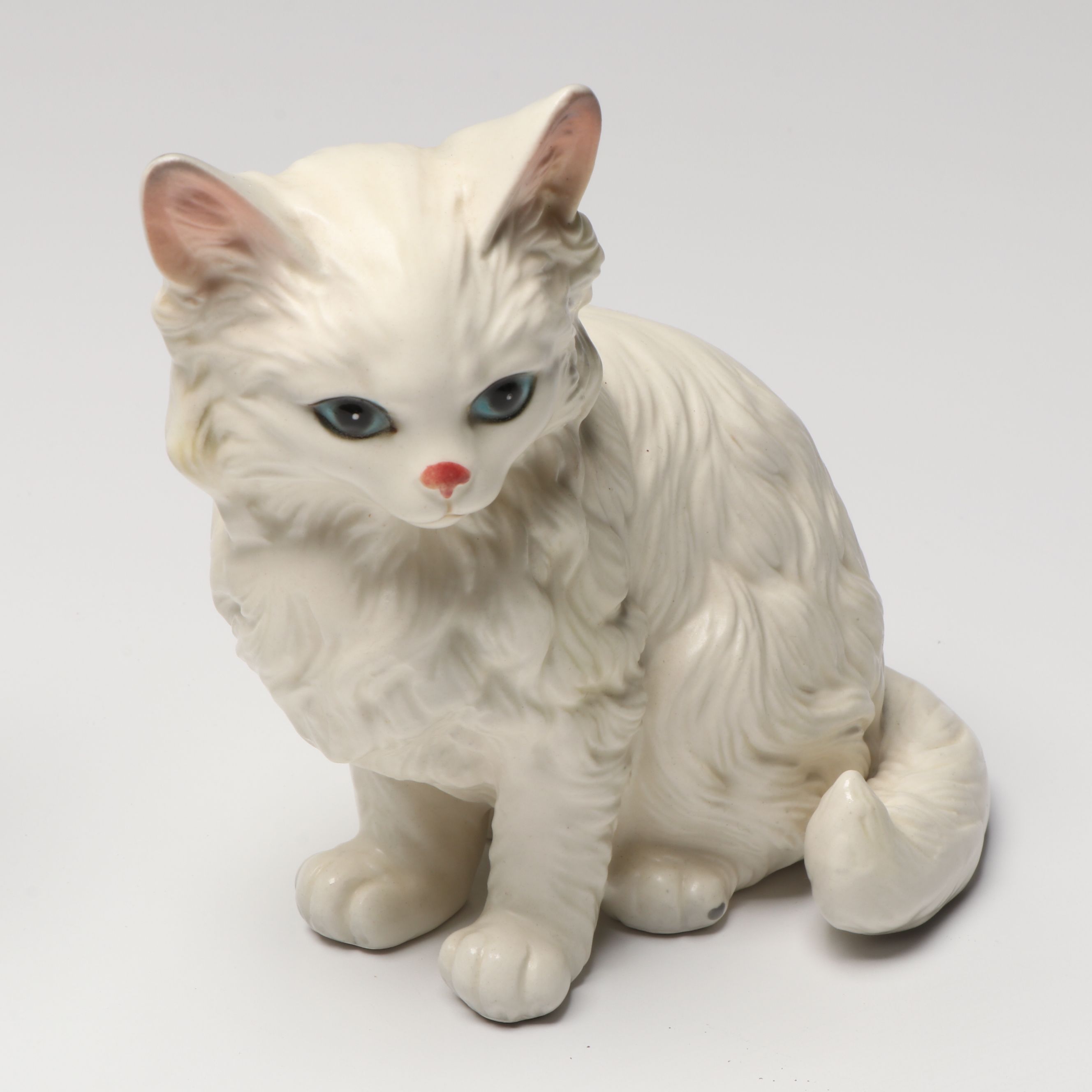 DeVilbiss Hand-Painted Perfume Bottle with Porcelain and Other Table Accessories