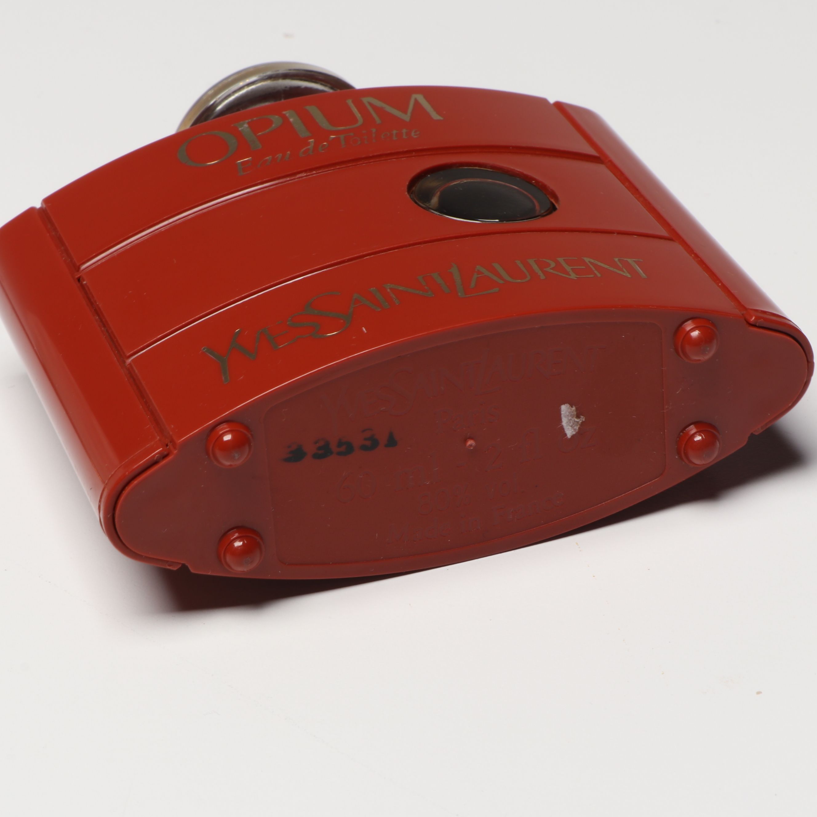 DeVilbiss Hand-Painted Perfume Bottle with Porcelain and Other Table Accessories