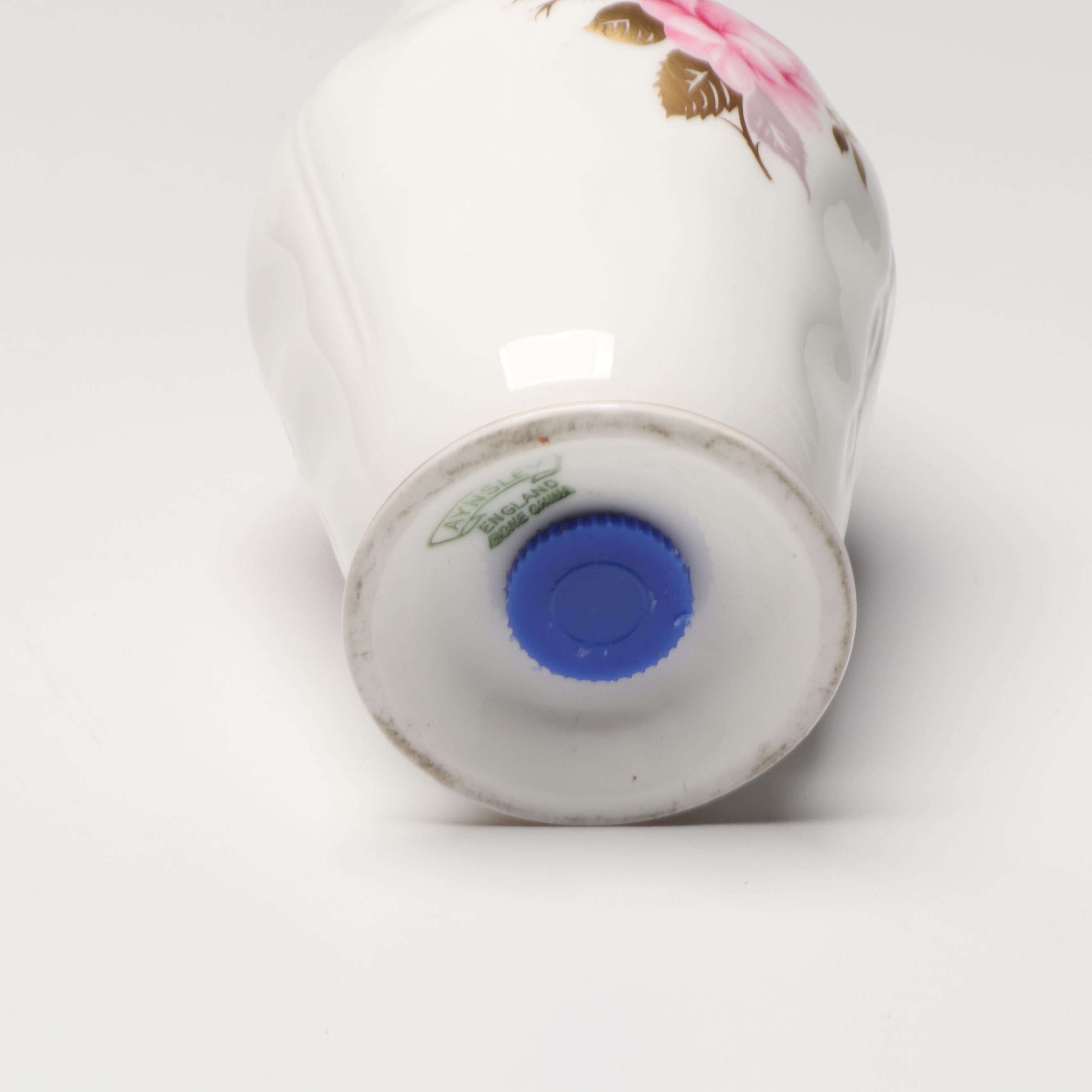 DeVilbiss Hand-Painted Perfume Bottle with Porcelain and Other Table Accessories