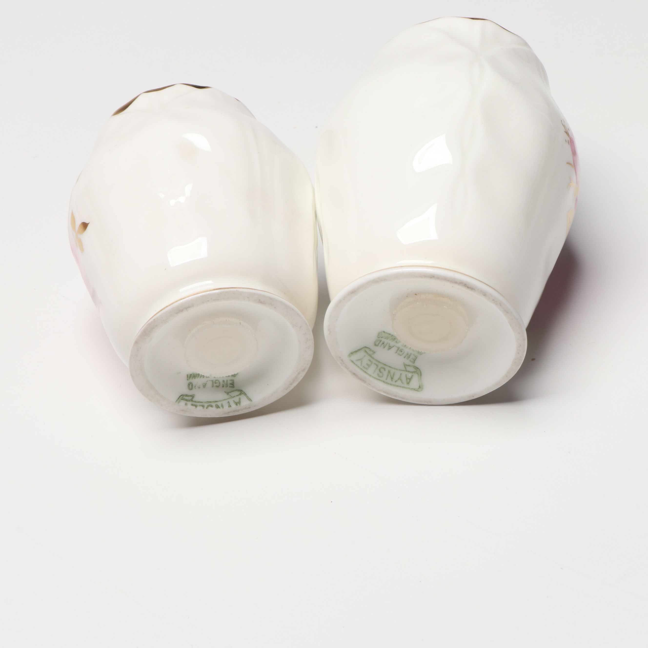 DeVilbiss Hand-Painted Perfume Bottle with Porcelain and Other Table Accessories