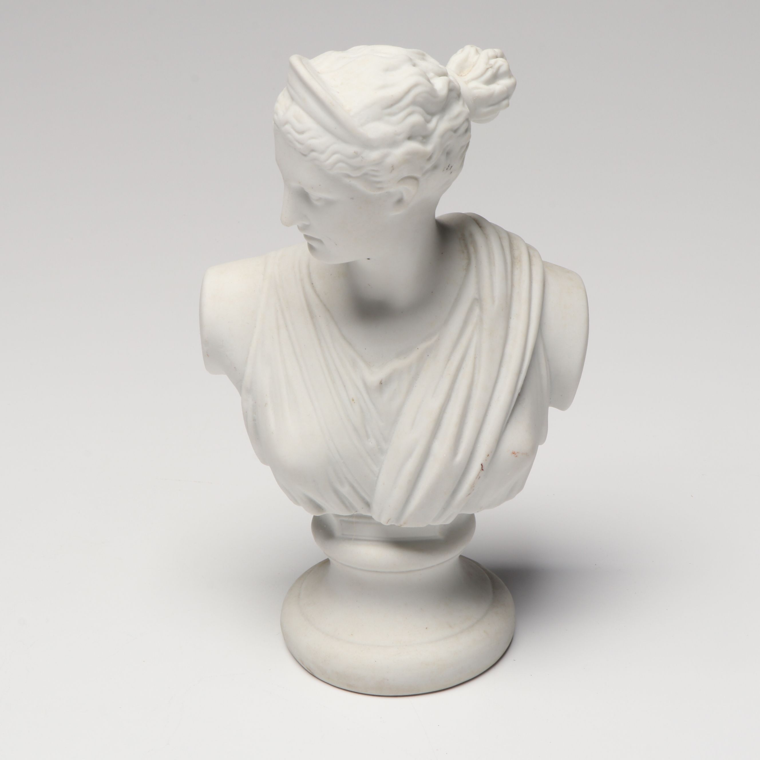 DeVilbiss Hand-Painted Perfume Bottle with Porcelain and Other Table Accessories