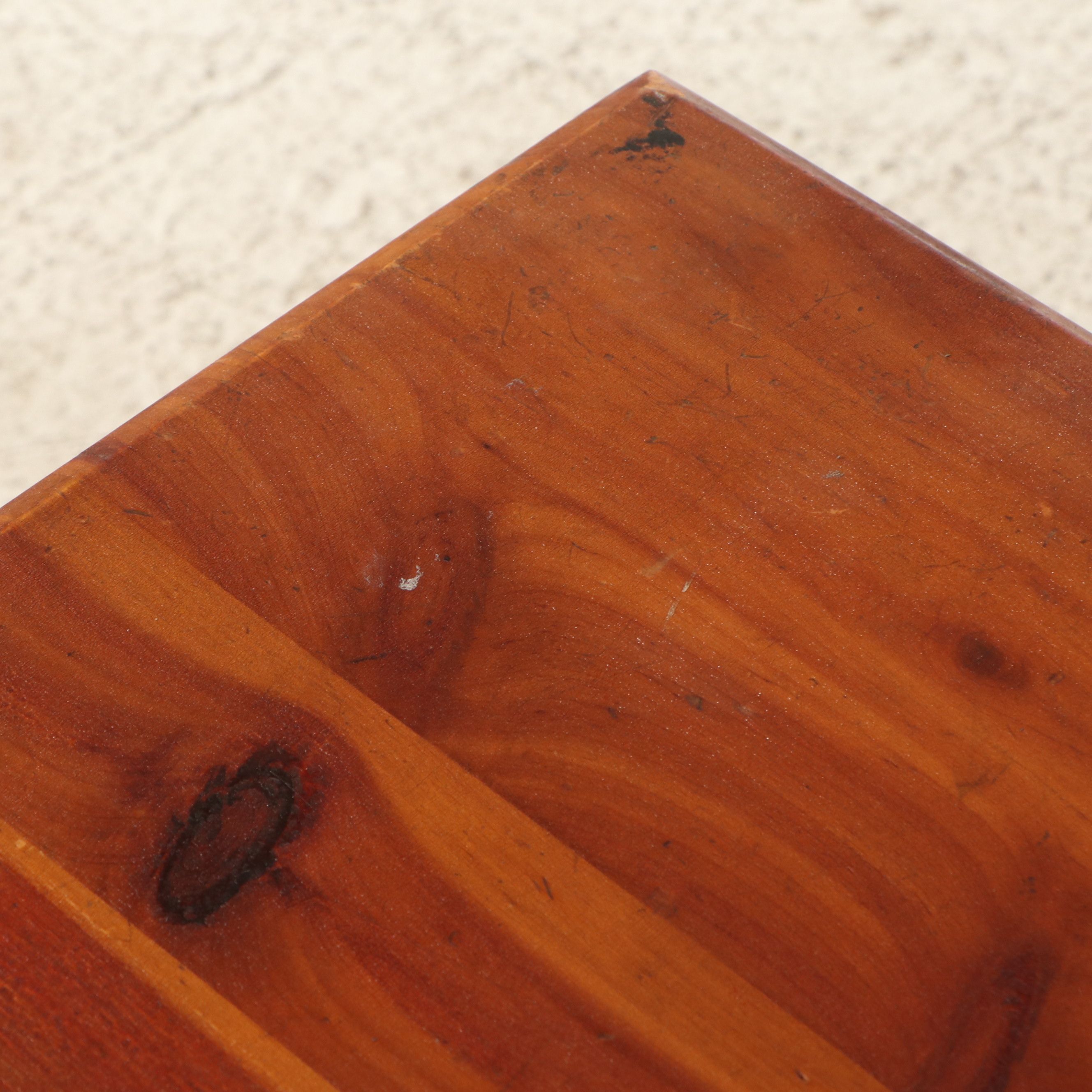 Acme Chest Art Deco Style Cedar Trunk on Wheels