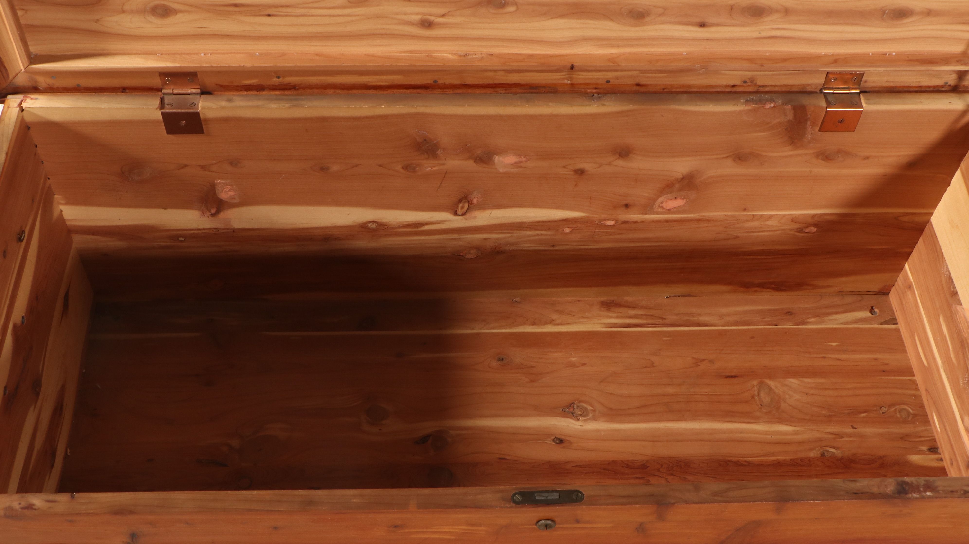 Acme Chest Art Deco Style Cedar Trunk on Wheels