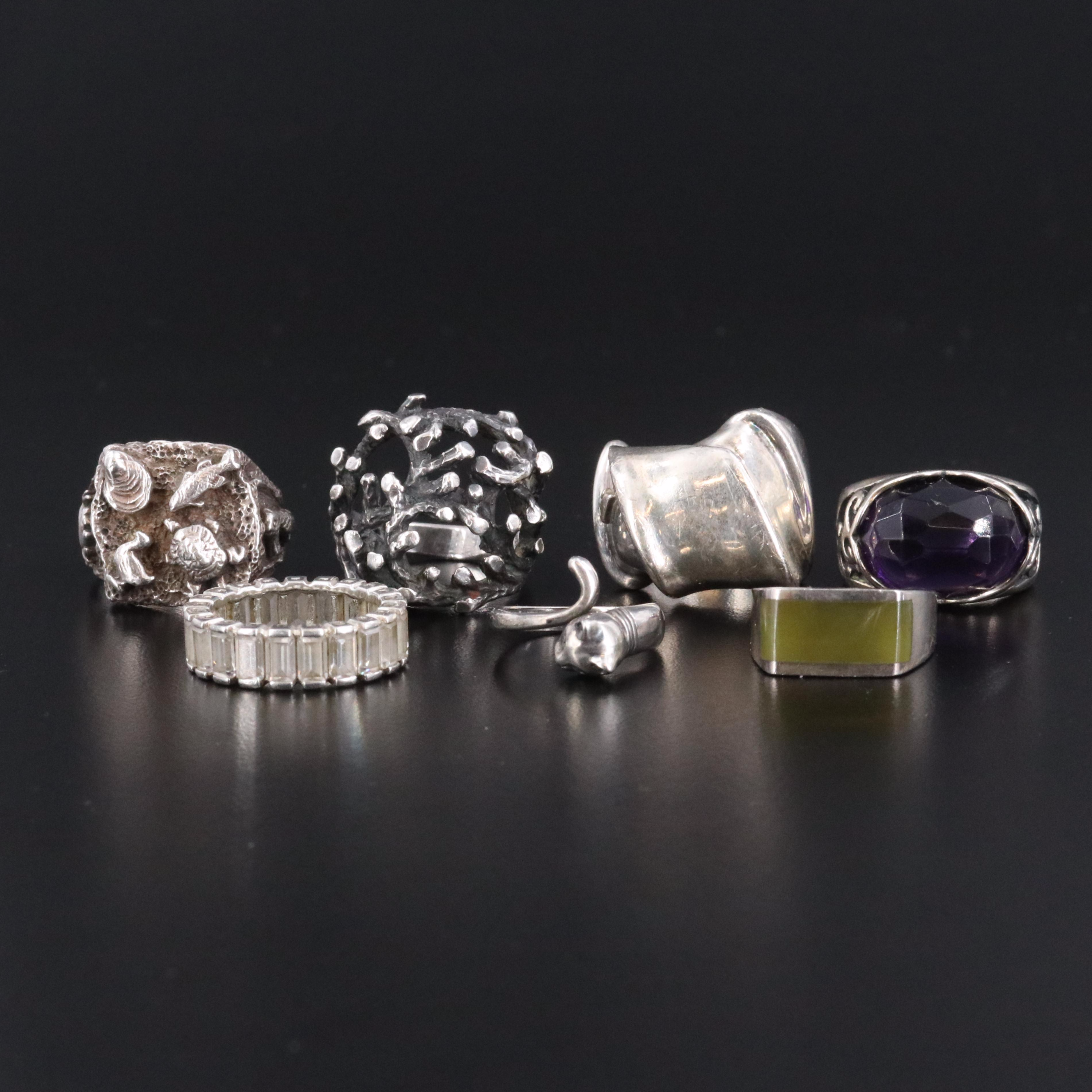 James Avery and Silpada in Sterling Ring Collection