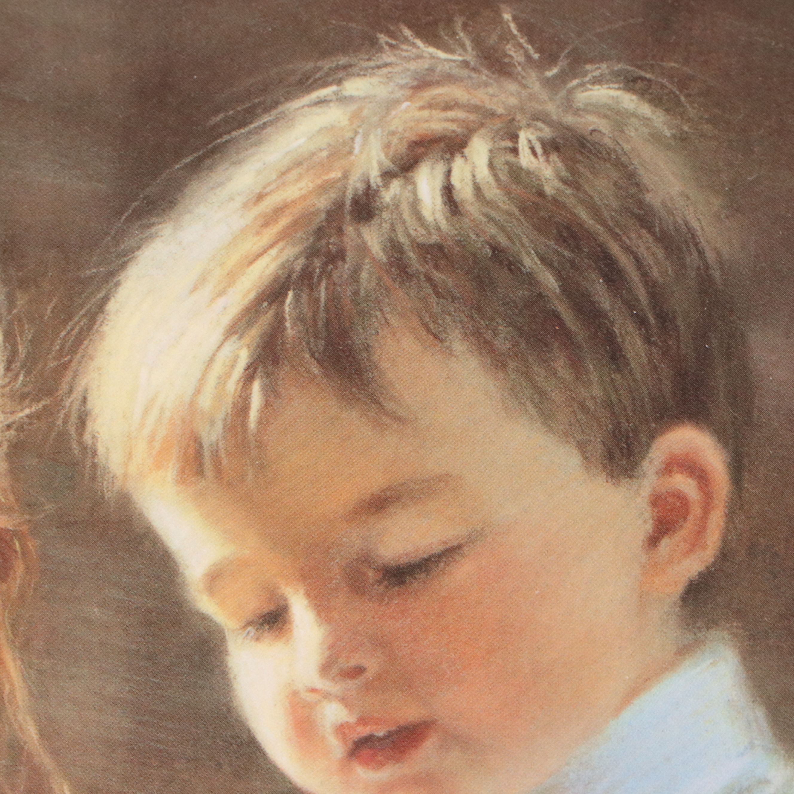 Kathryn Fincher Offset Lithograph "Here's the Church," 21st Century