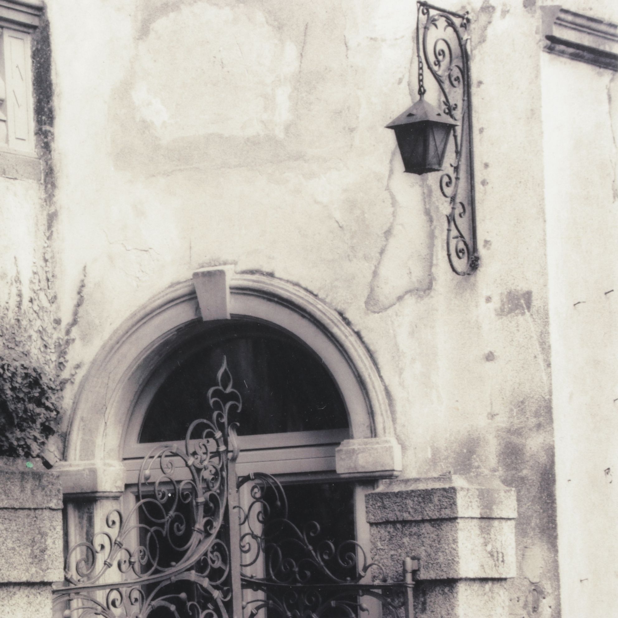 Sepia Toned Giclée After Alan Blaustein "Volterra, Toscana," Late 20th Century