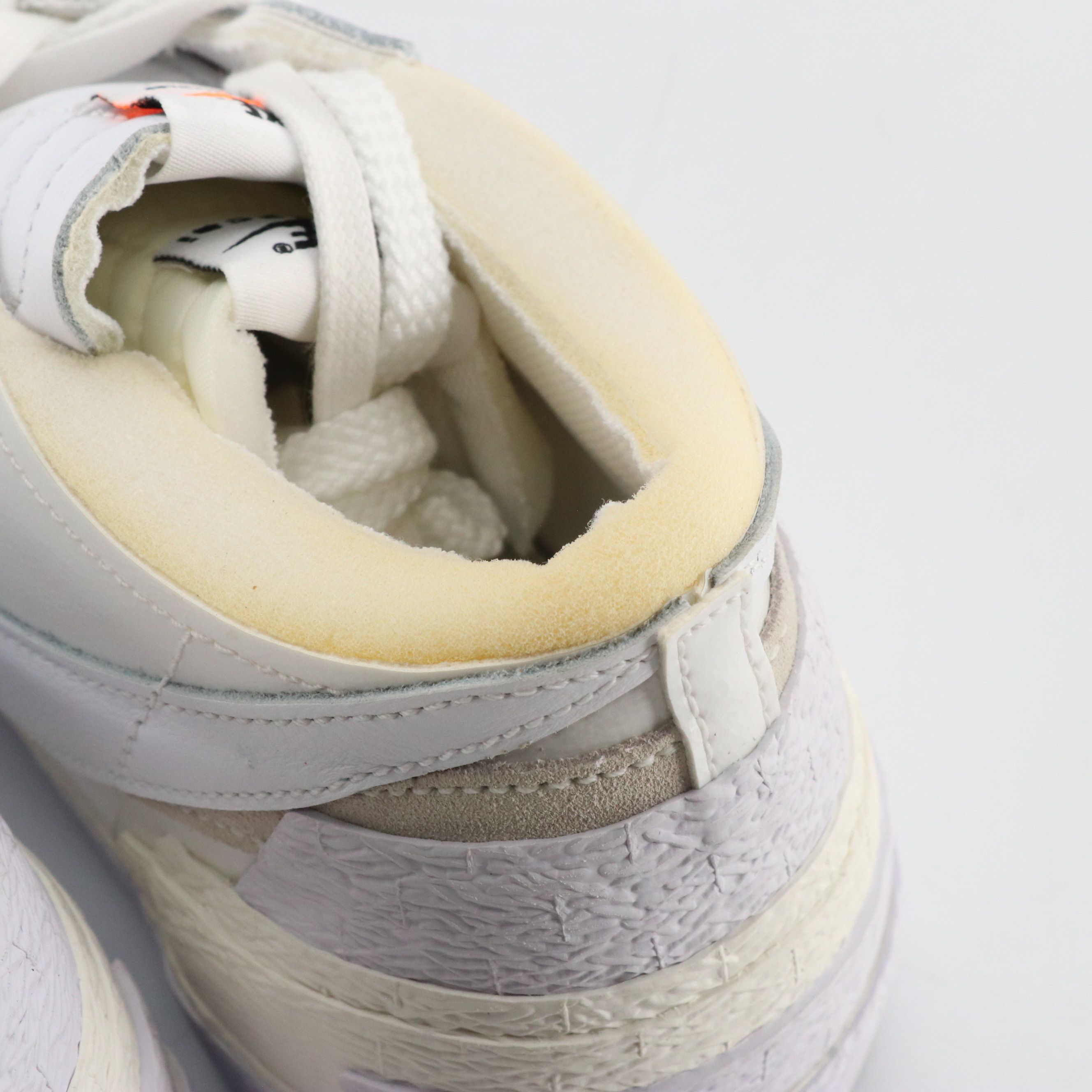 Nike x sacai Blazer Low DM6443-100 with Box