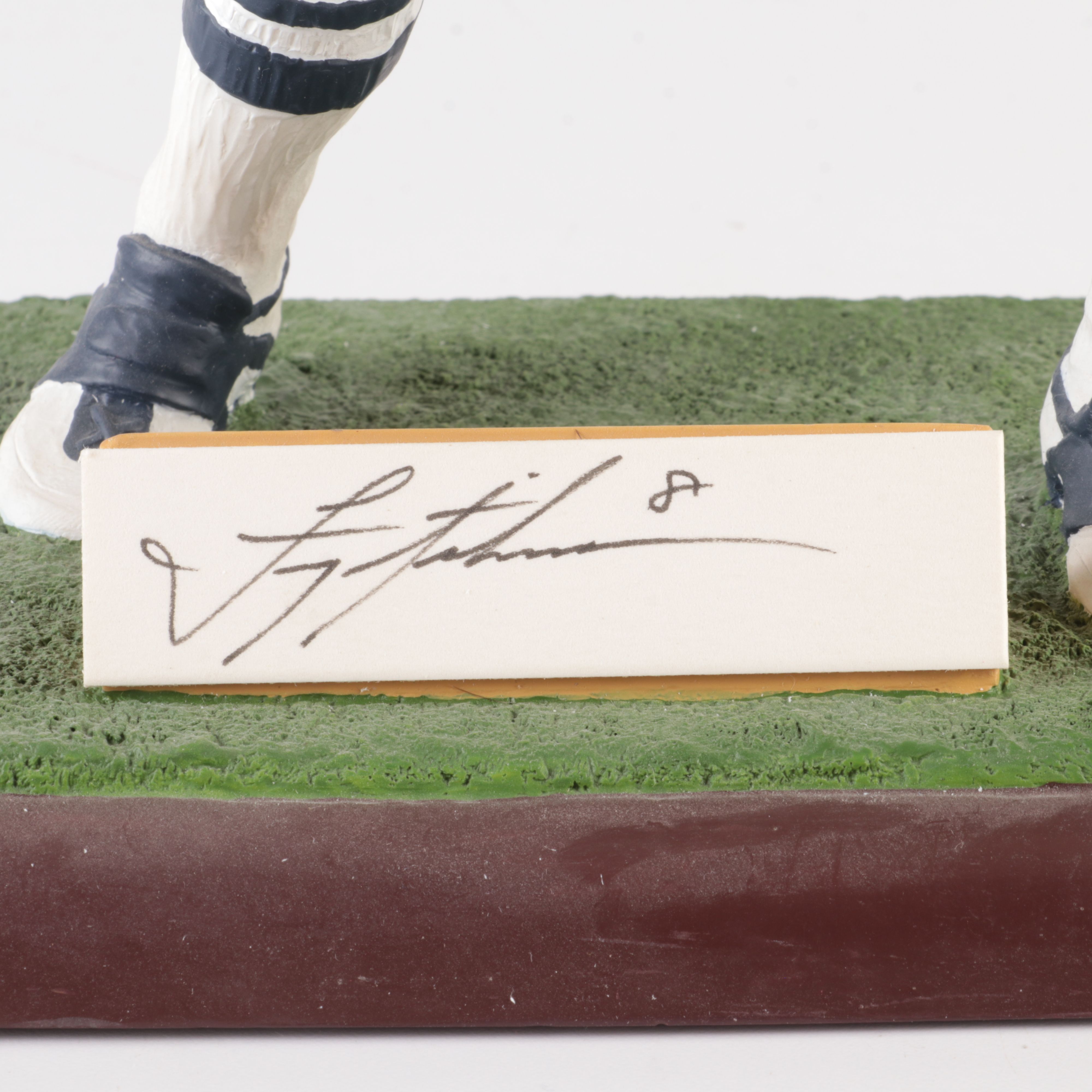 Troy Aikman Statue Display with Signature and COA, Gartlan
