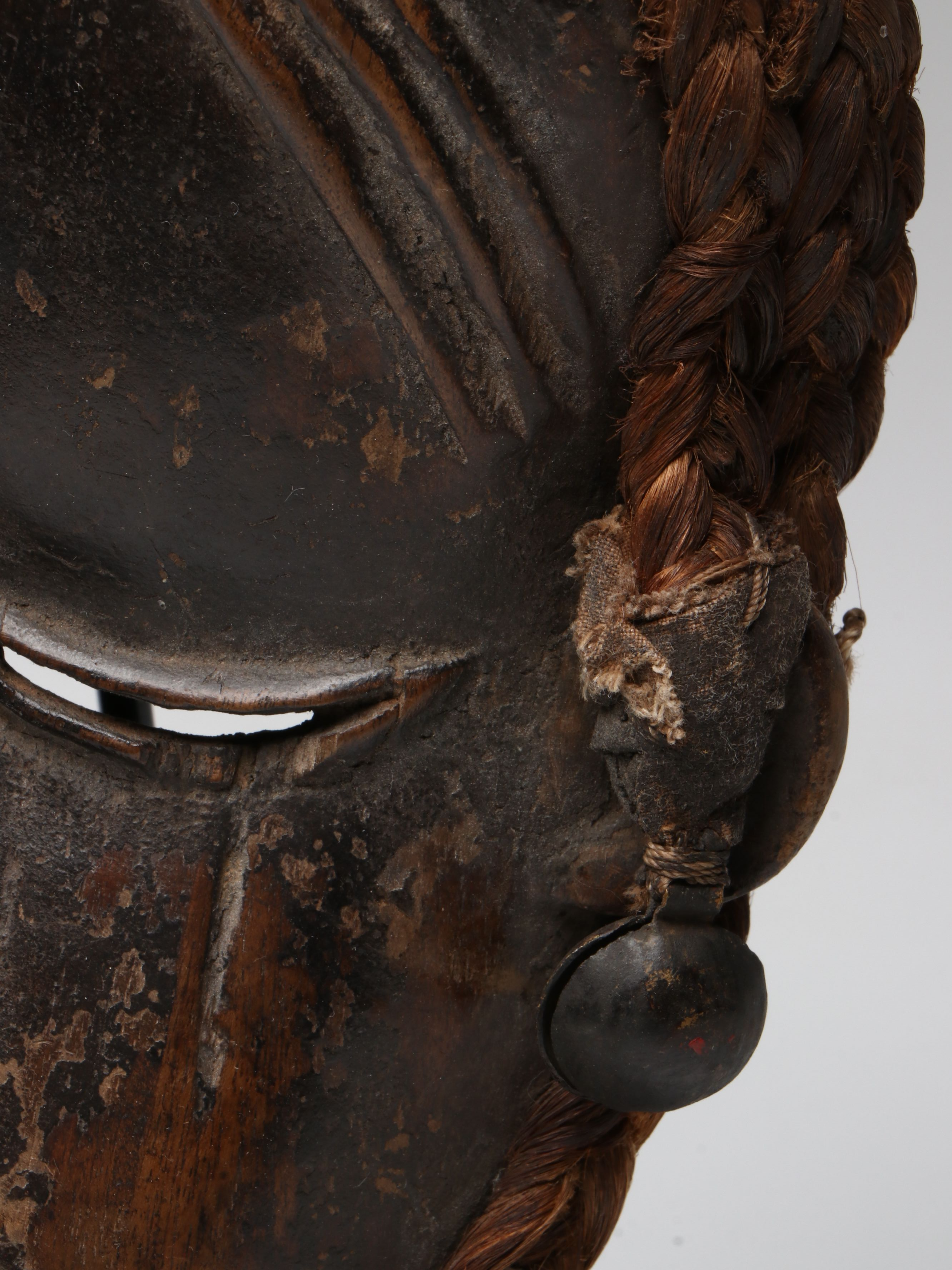 West African Dan Peoples "Deangle" Poro Society Initiation Mask