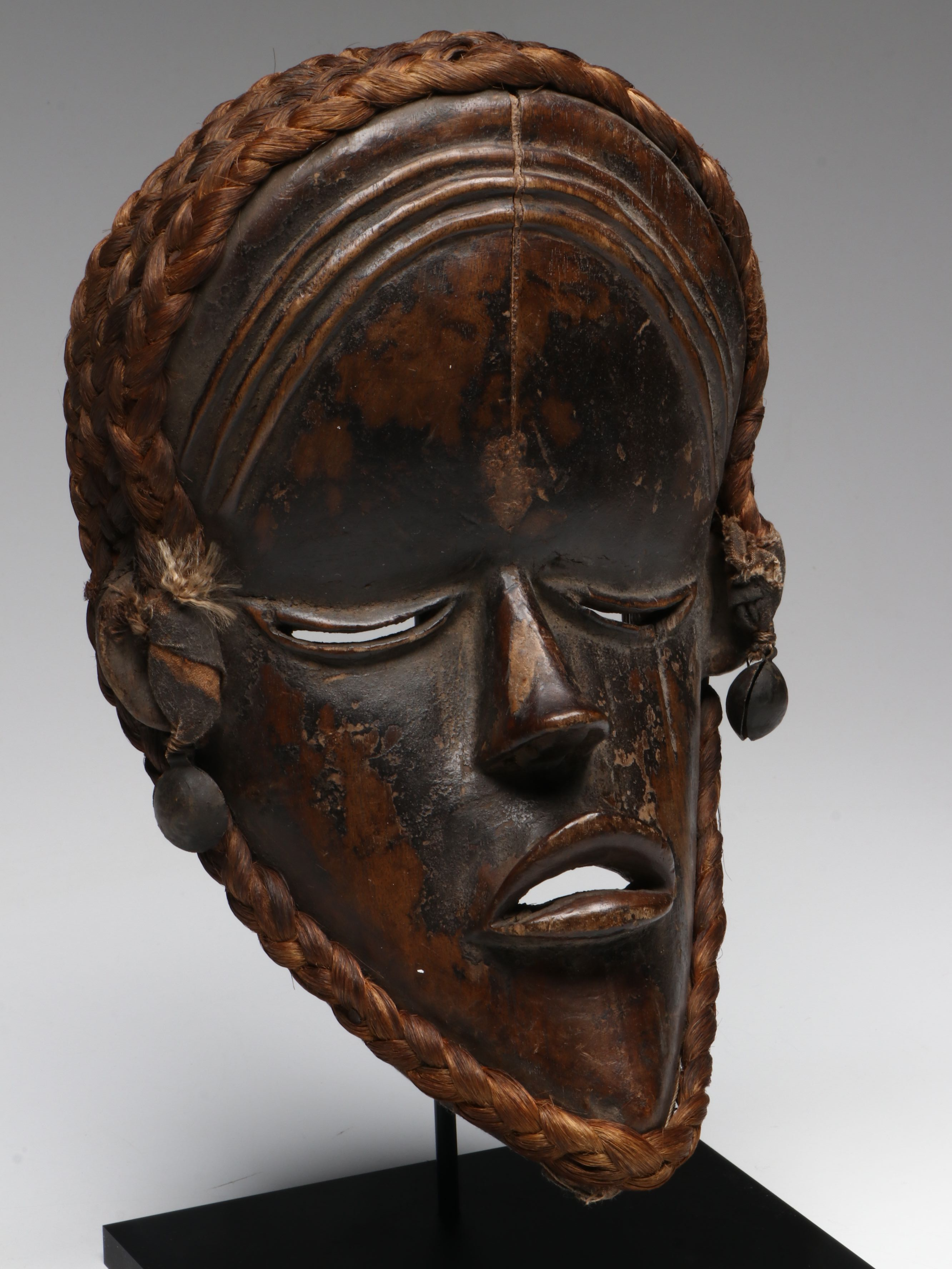West African Dan Peoples "Deangle" Poro Society Initiation Mask
