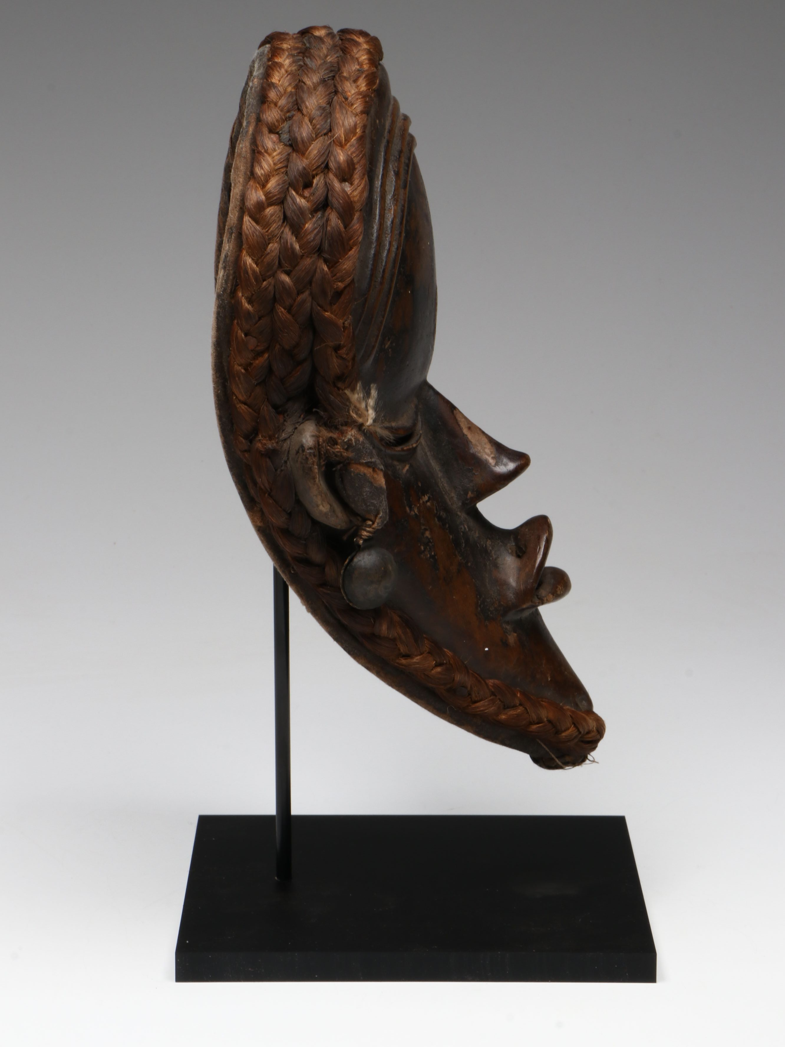 West African Dan Peoples "Deangle" Poro Society Initiation Mask