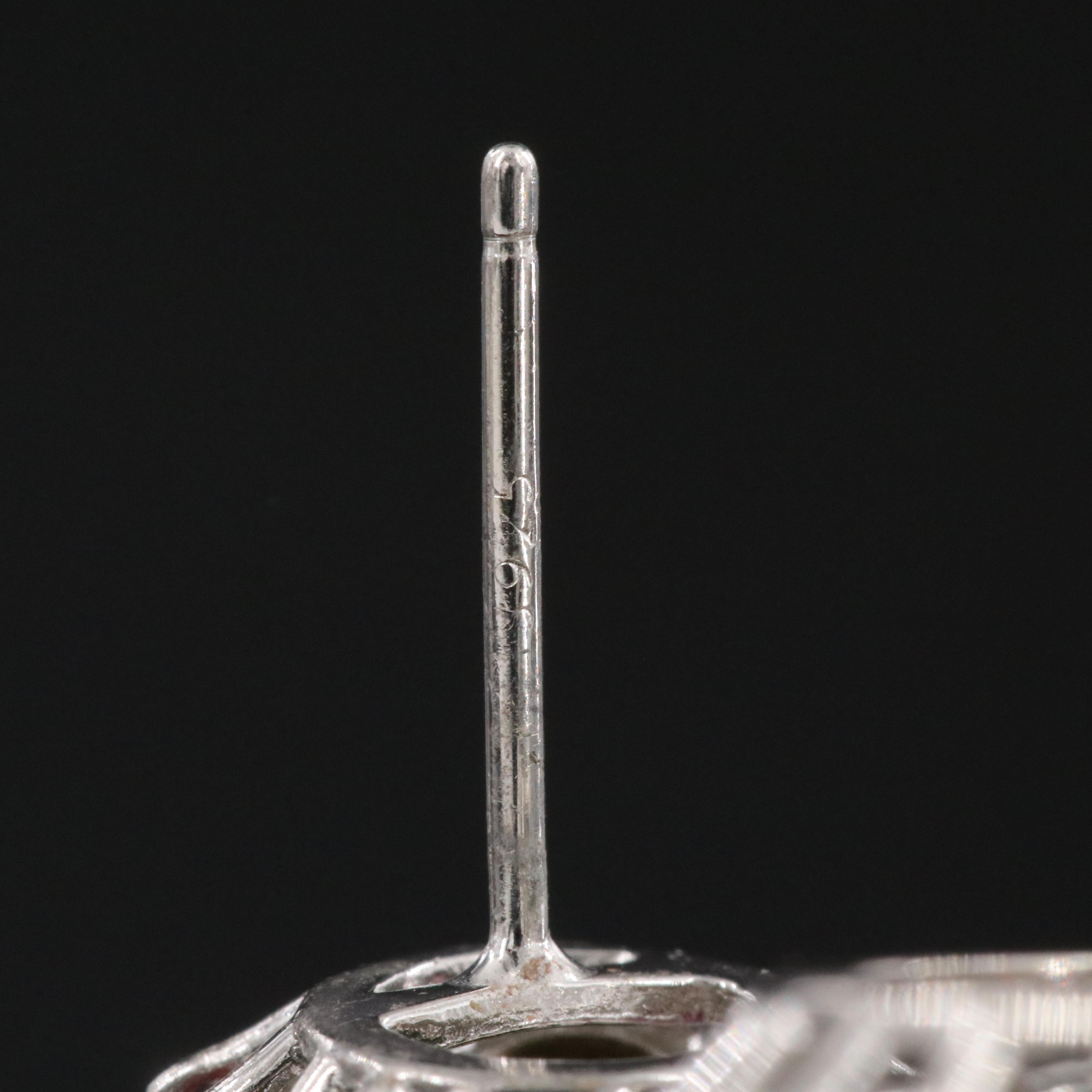 Sterling Tanzanite and Tourmaline Earrings