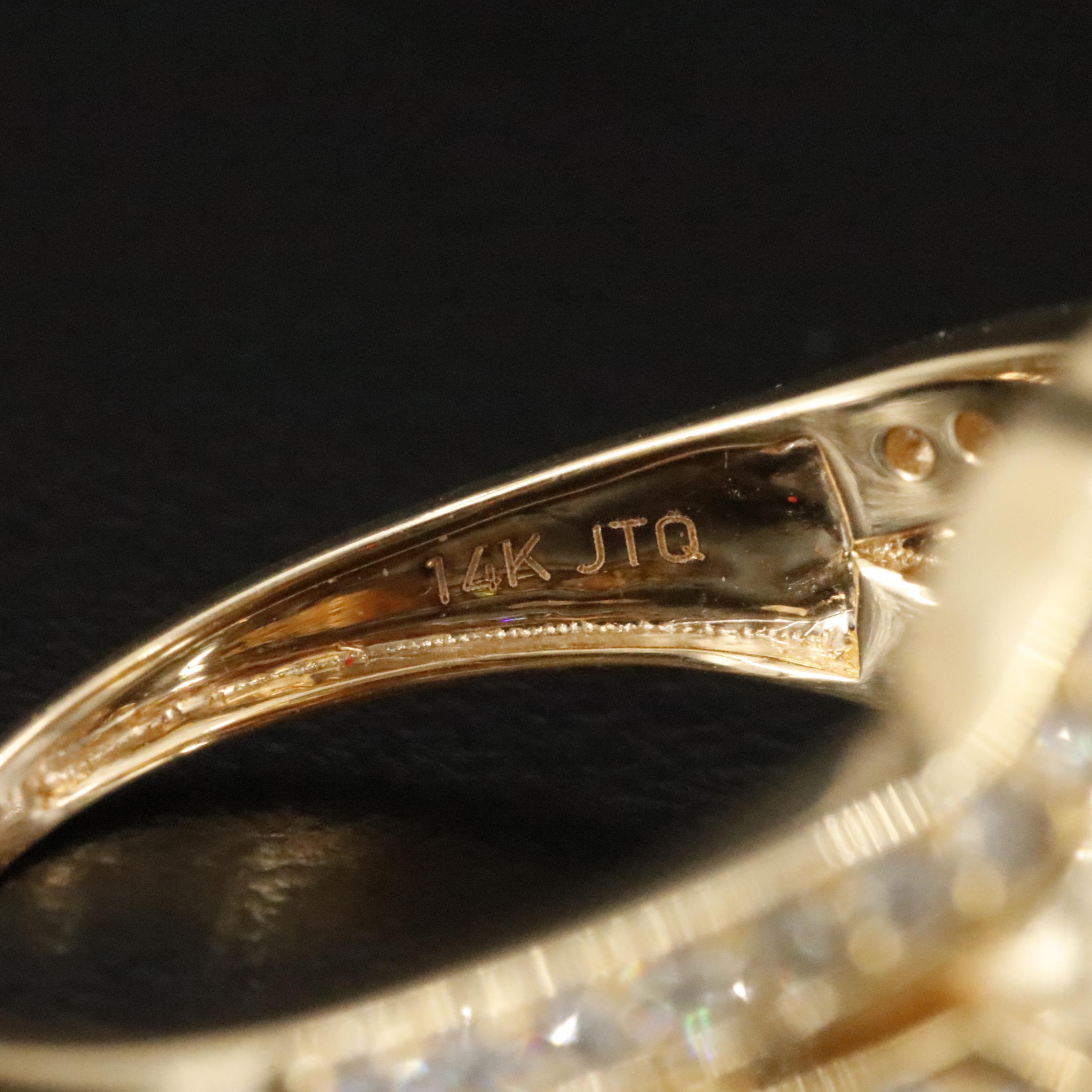 14K 11.83 CT Ruby and Diamond Ring