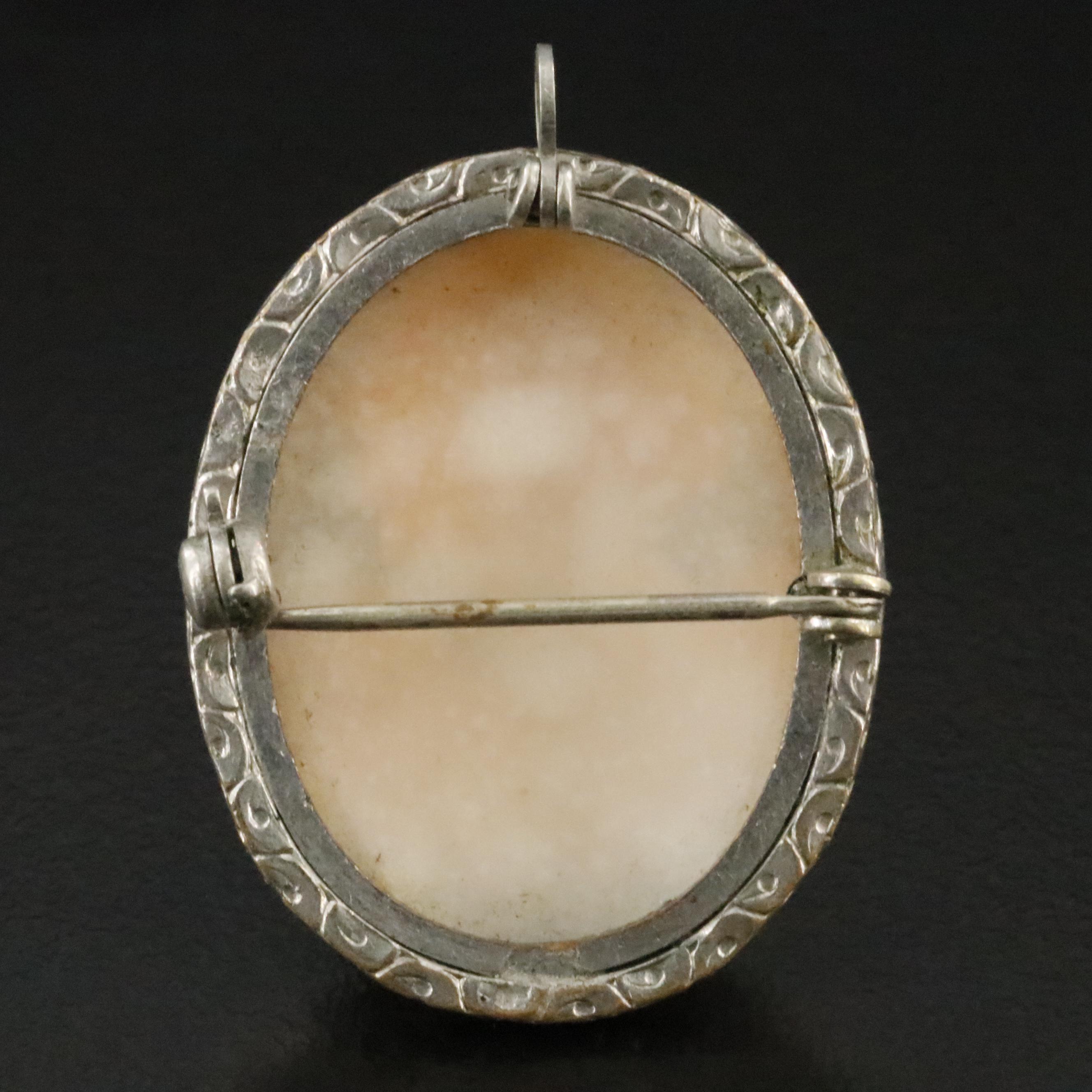 Vintage Cameo Converter Pin