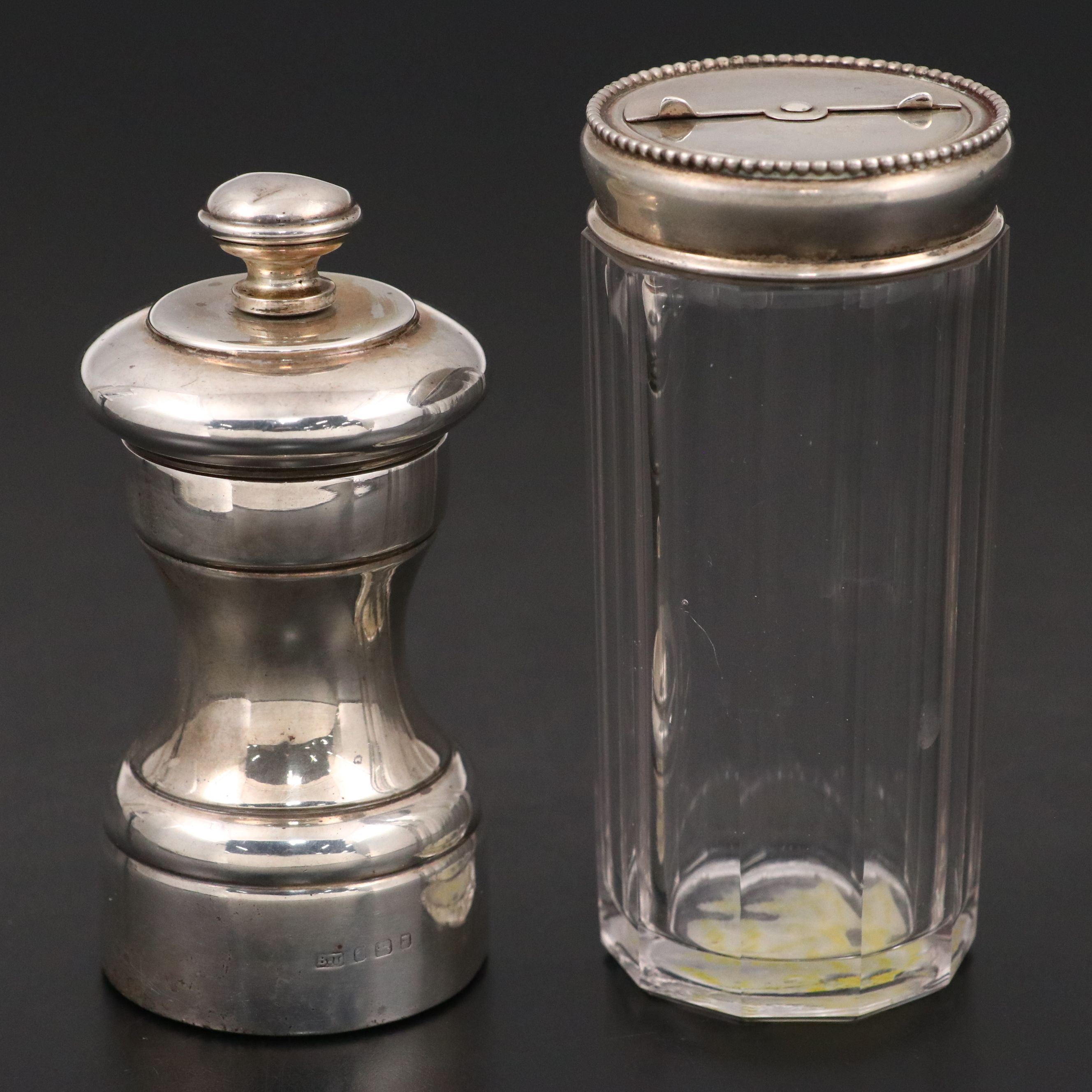 William Adams, E.G. Webster & Son and Other Silver Plate and Glass Shakers