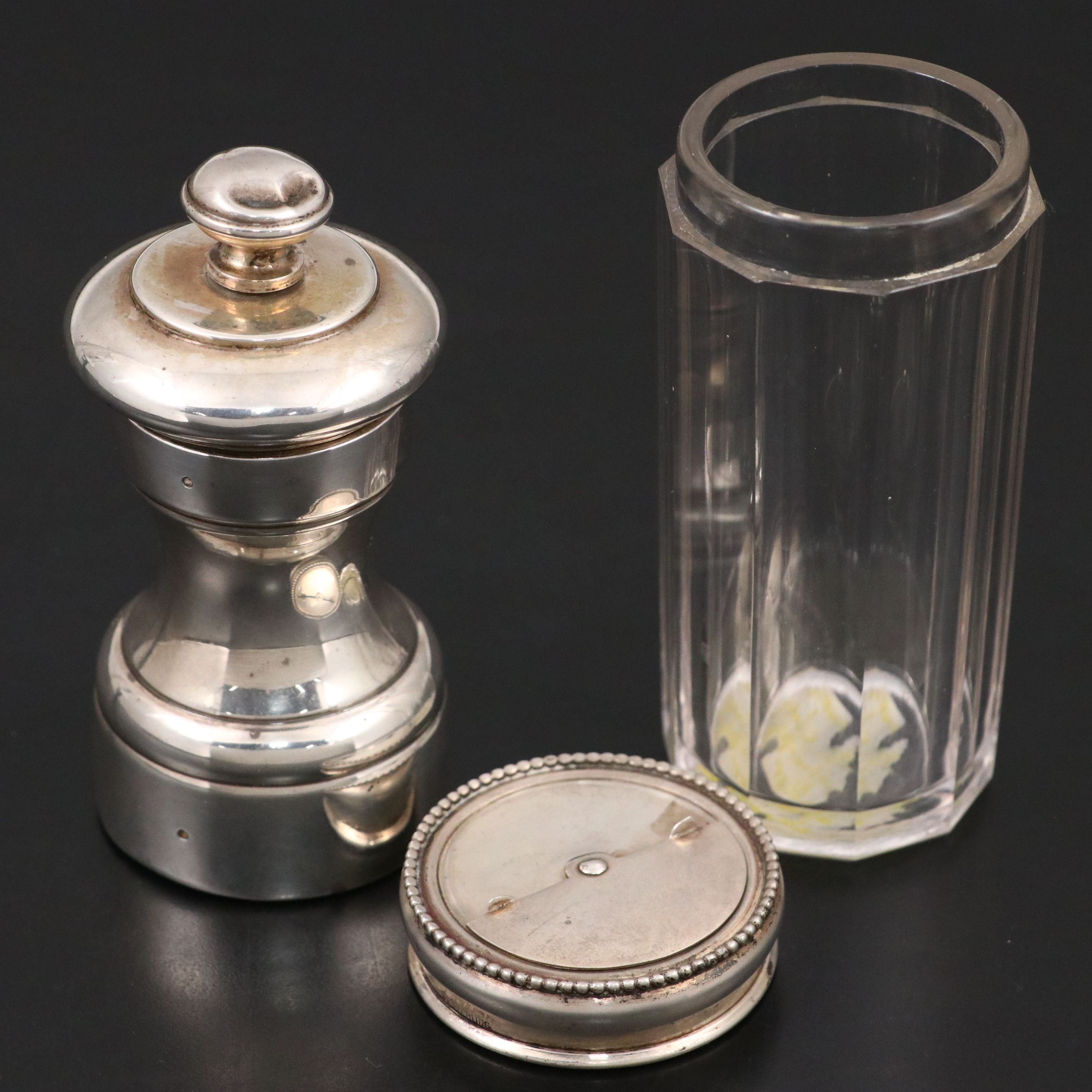 William Adams, E.G. Webster & Son and Other Silver Plate and Glass Shakers