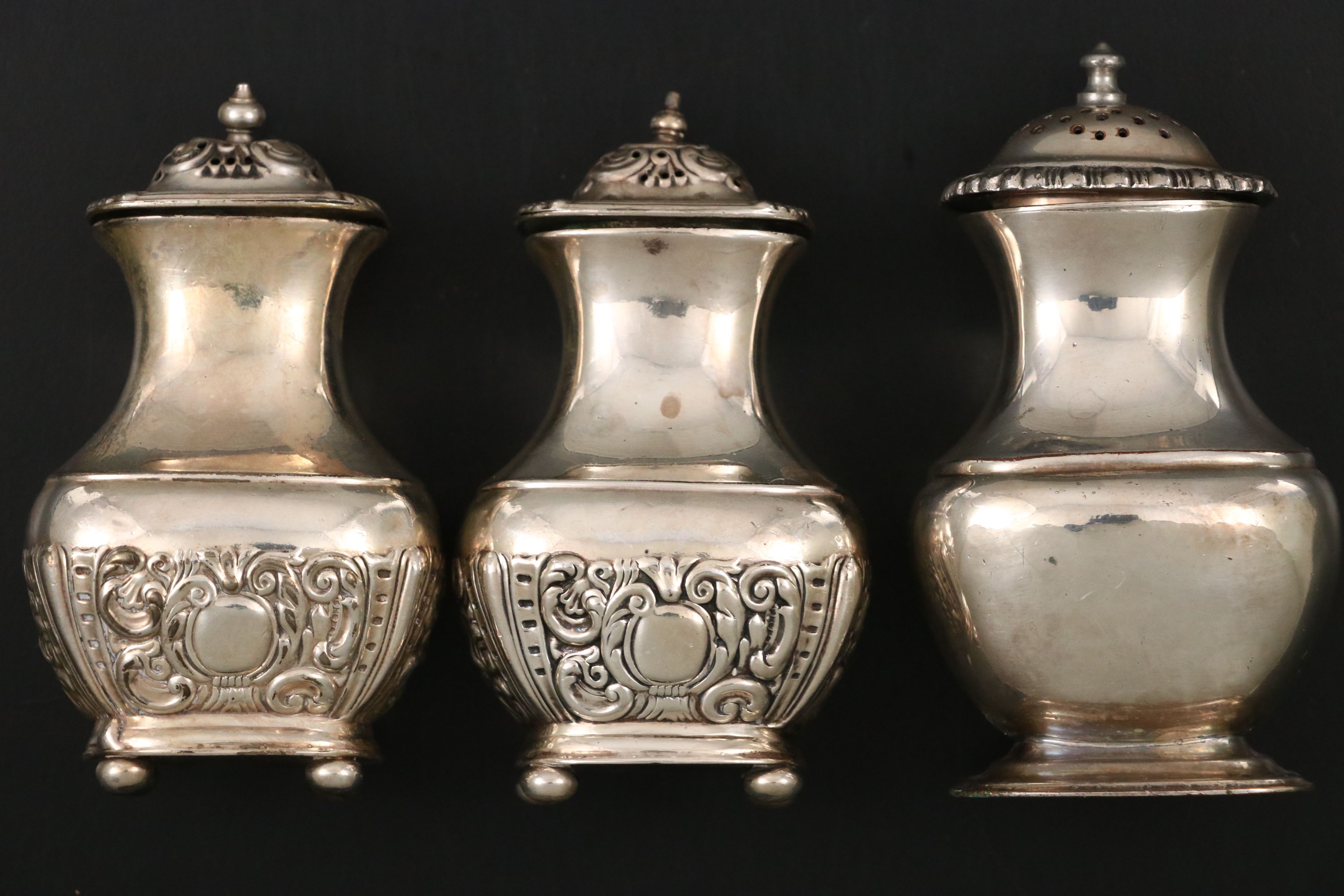 William Adams, E.G. Webster & Son and Other Silver Plate and Glass Shakers