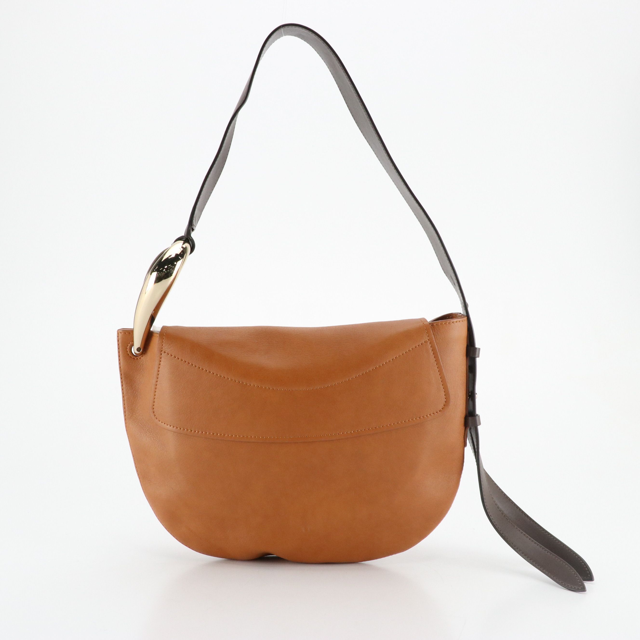 Chloé Kiss Bicolor Leather Front-Flap Shoulder Bag