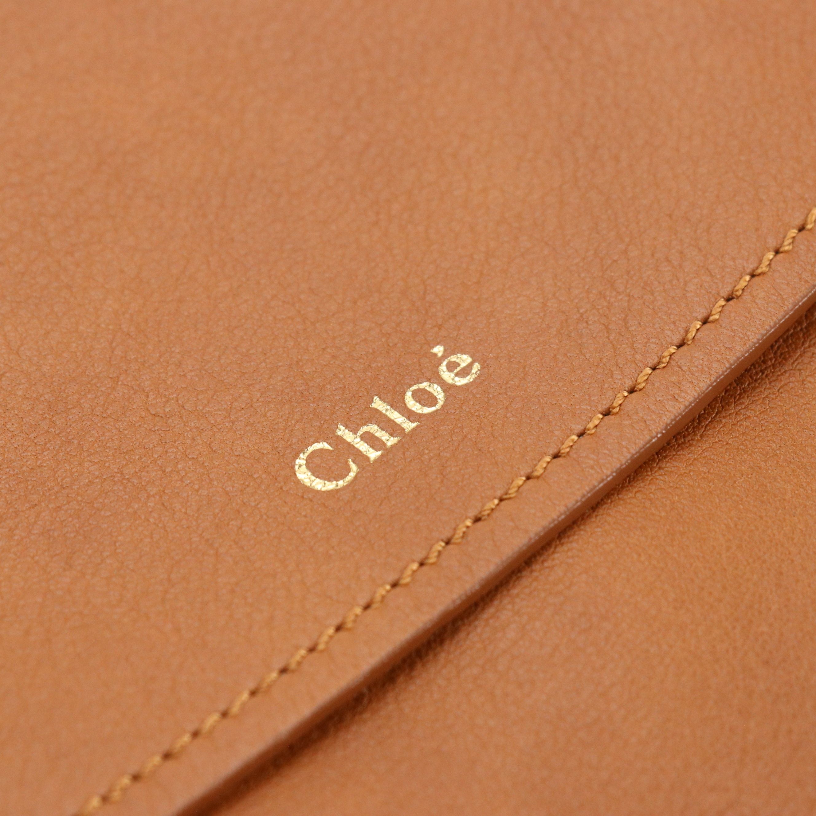 Chloé Kiss Bicolor Leather Front-Flap Shoulder Bag