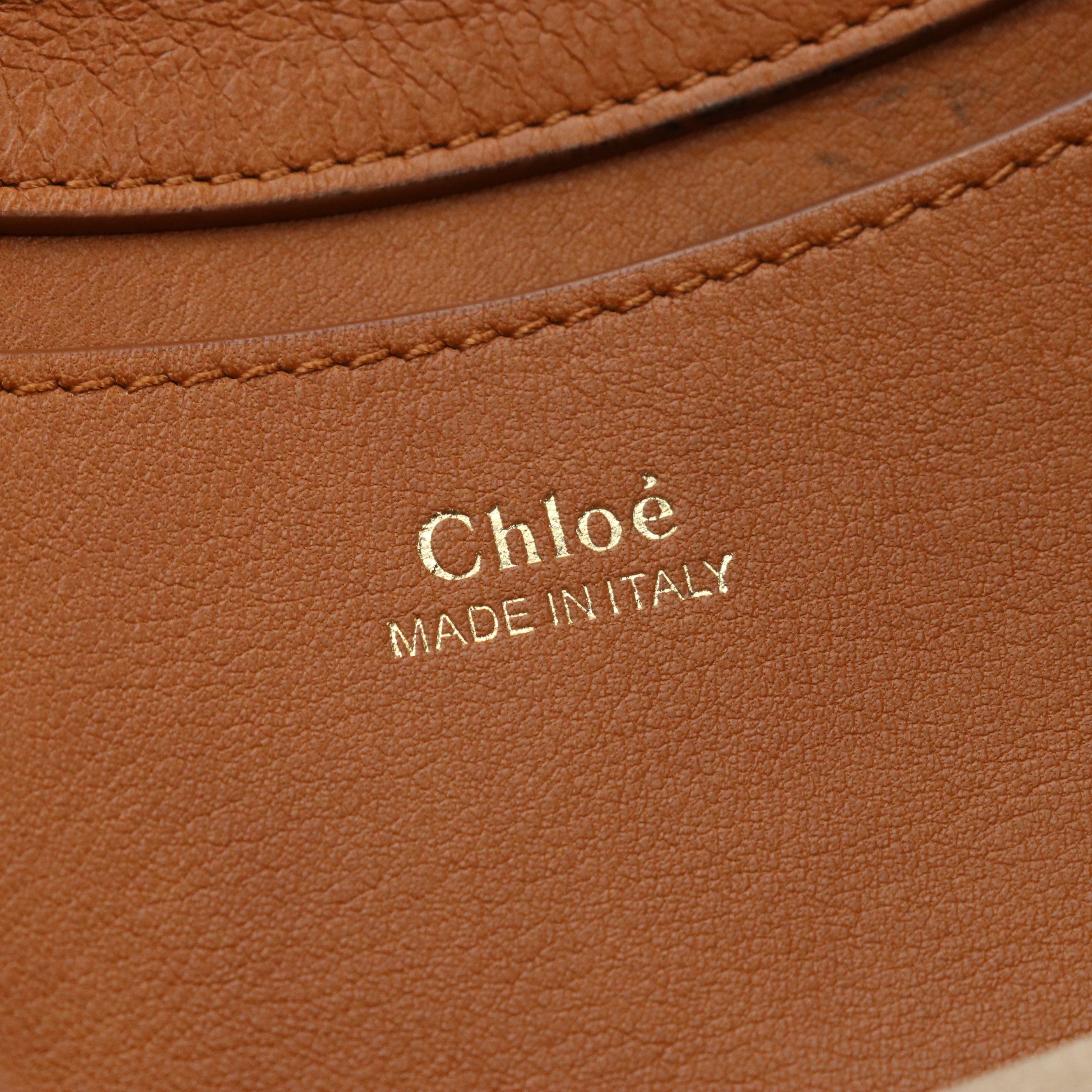 Chloé Kiss Bicolor Leather Front-Flap Shoulder Bag