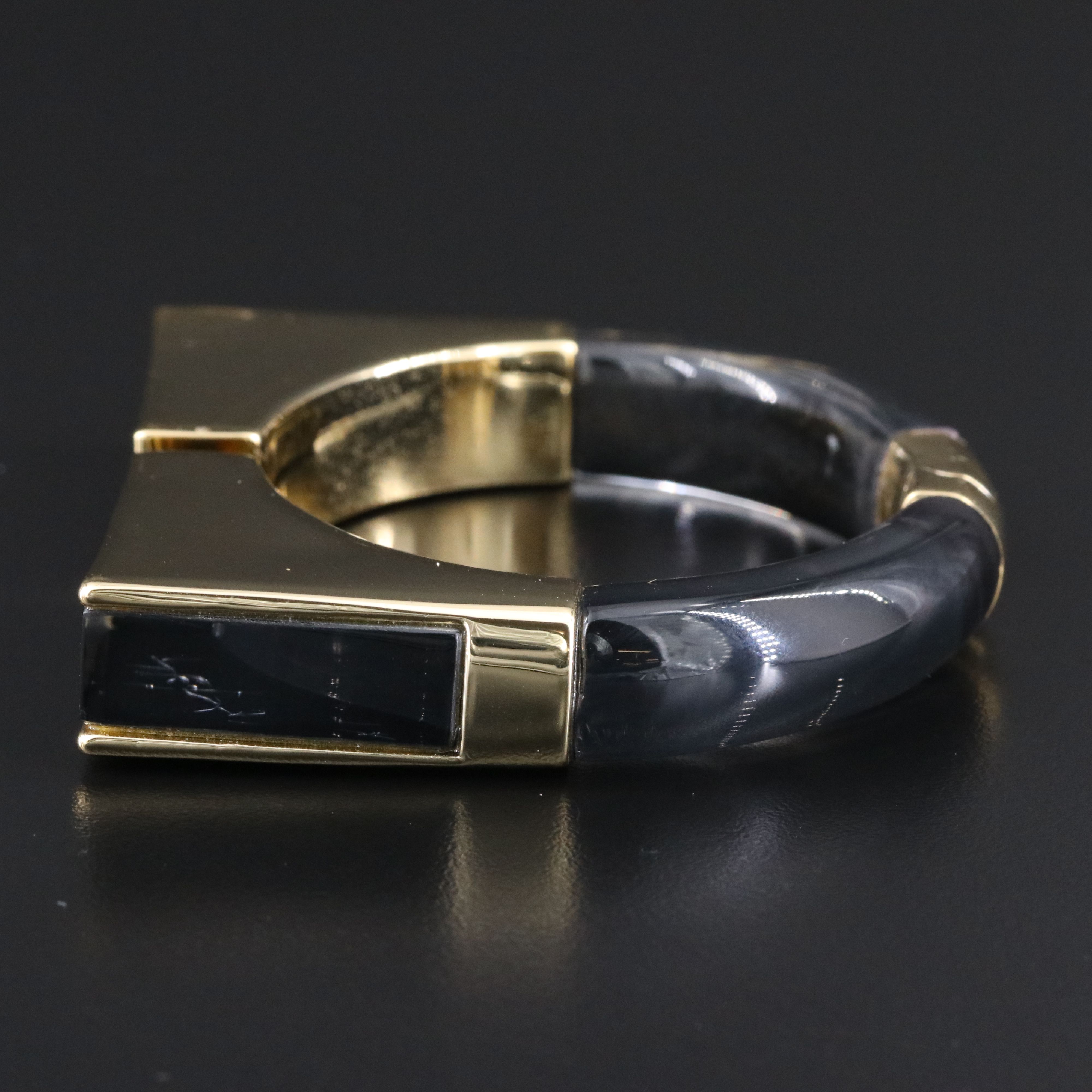 Alexis Bittar Lucite and Gold-Tone Cuff